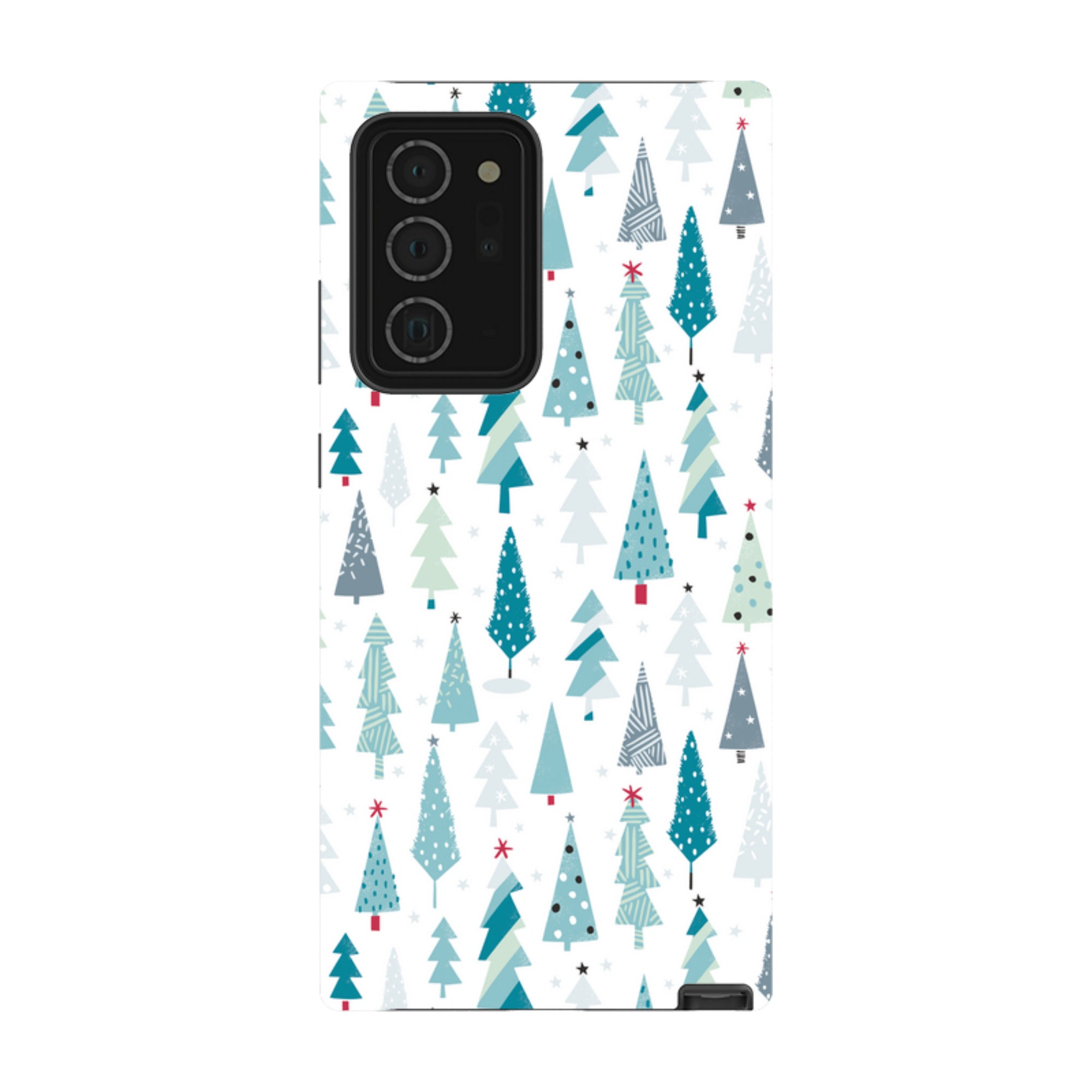 Samsung Tough Case - Little Xmas Trees By Ali Brookes