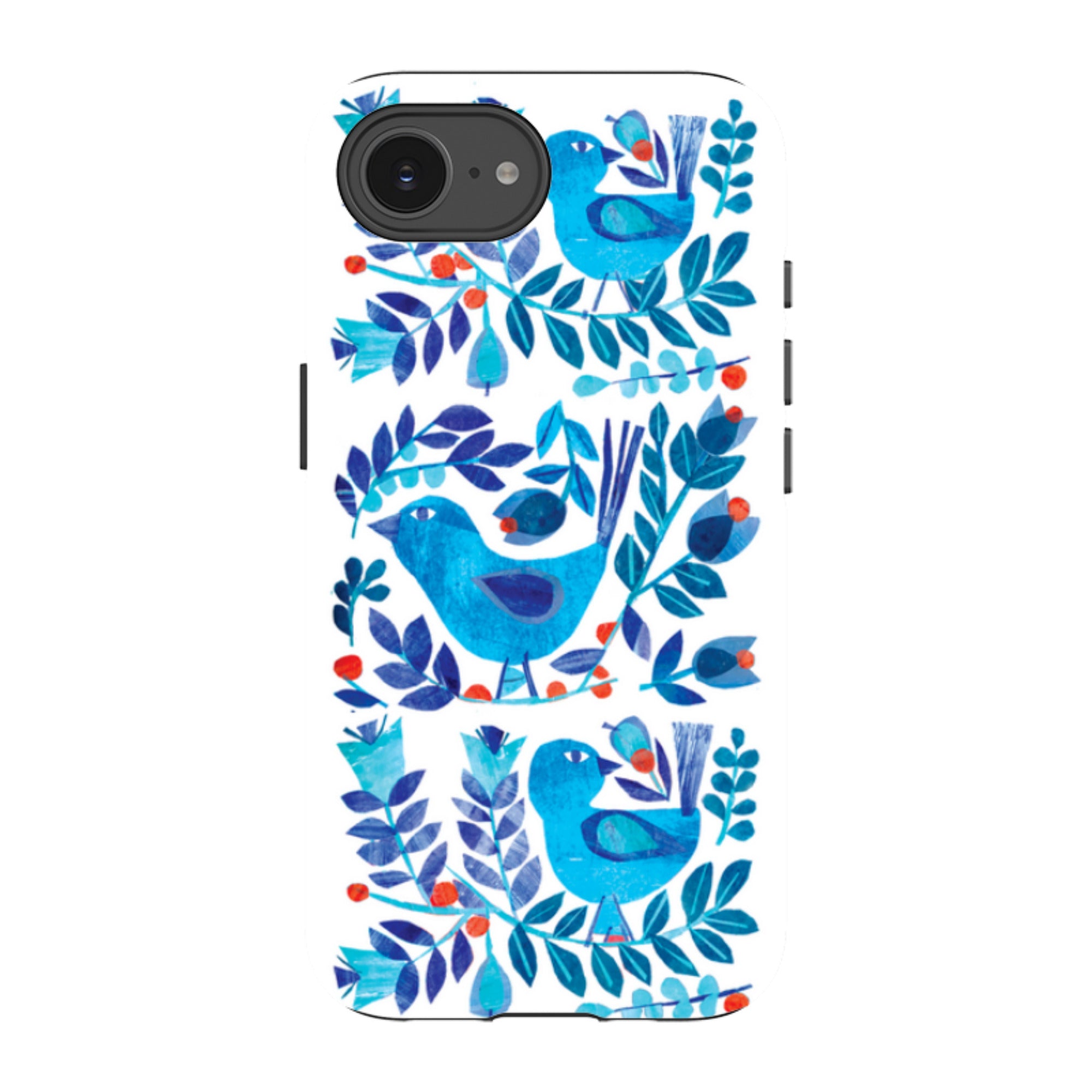 iPhone Tough Case - Scandi Birds By Tracey English