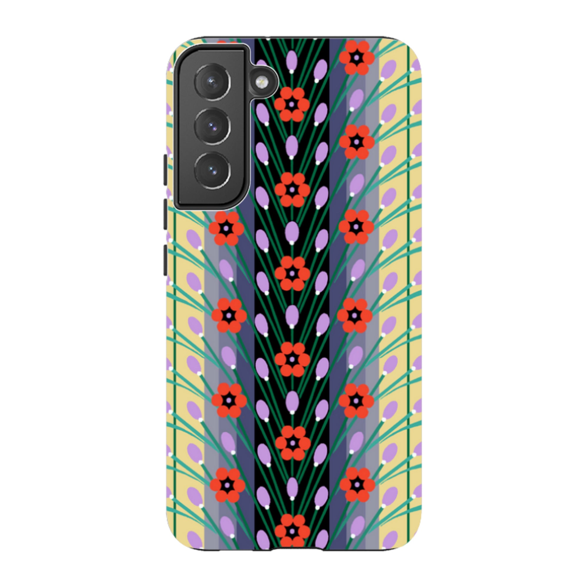 Samsung Tough  Case - Lavender Yellow By Cressida Bell