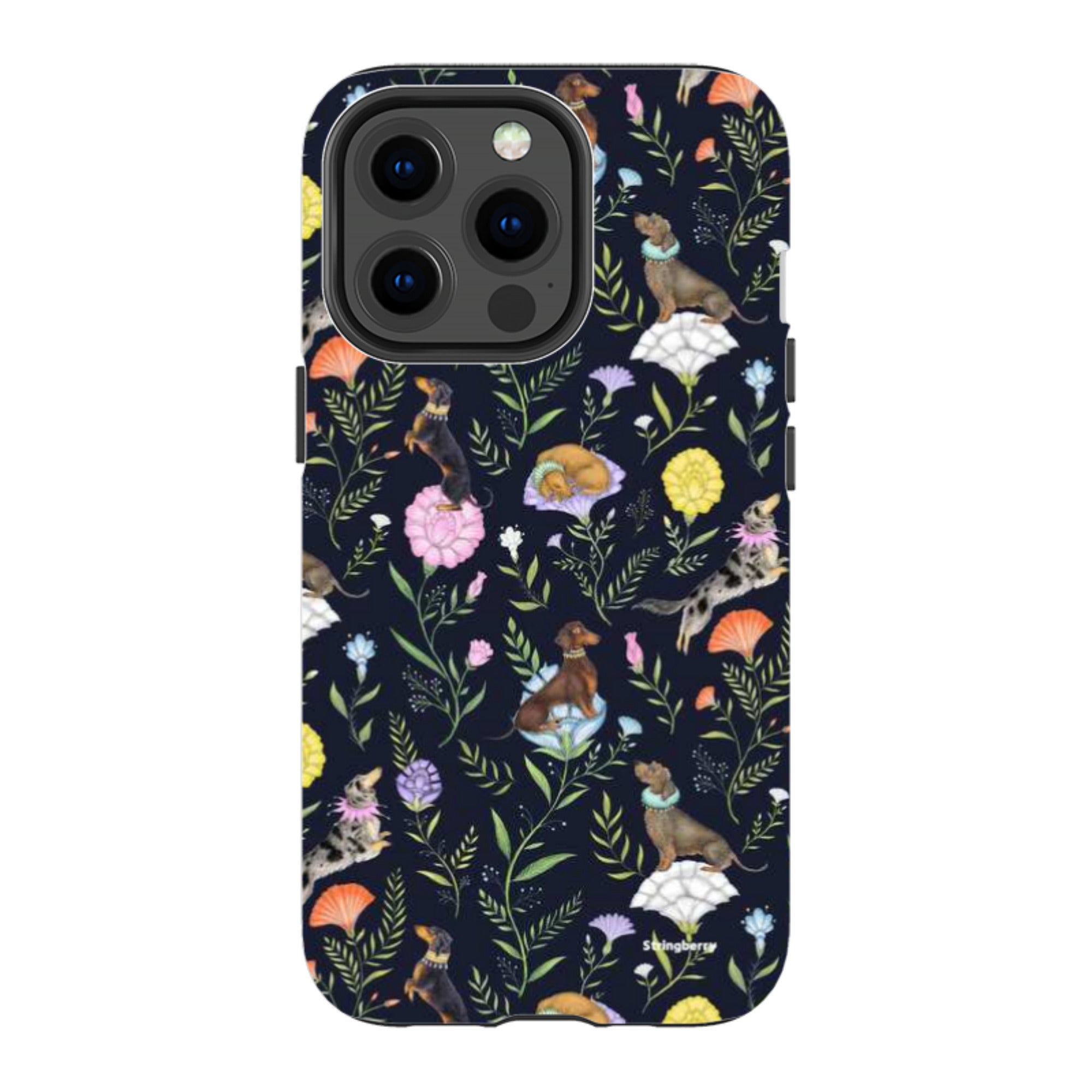 iPhone MagSafe Tough Case -  Doxy Day Afternoon Marine By Catherine Rowe