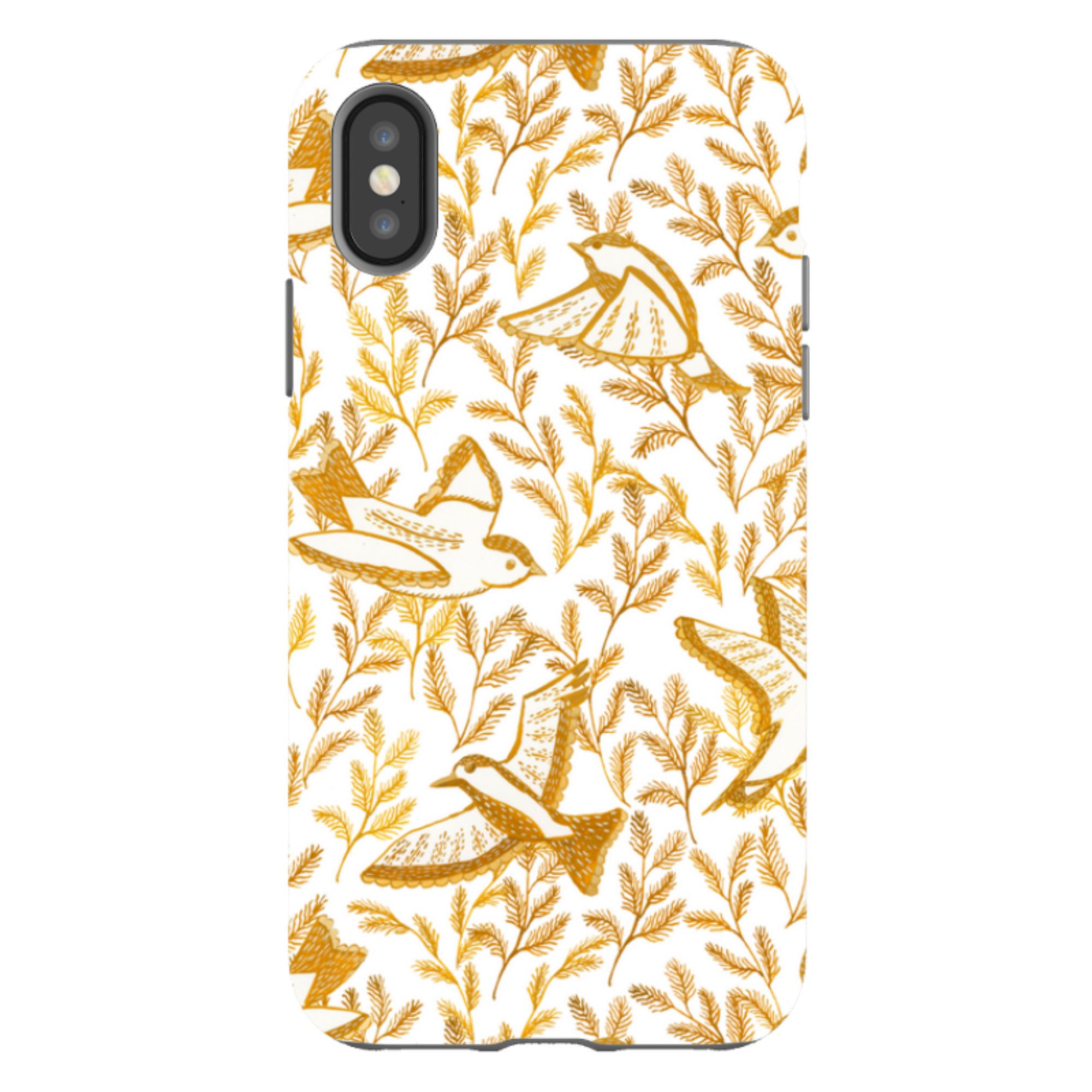 iPhone Tough Case - Fall Birds By Abby Jacobs
