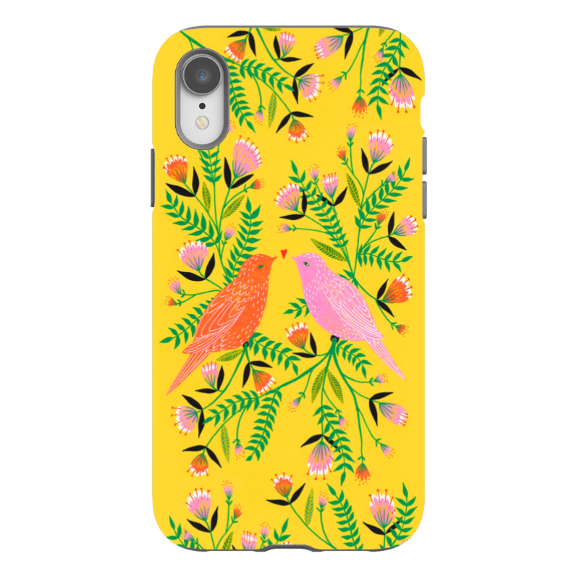 iPhone Tough Case - Love Birds By Lee Foster Wilson