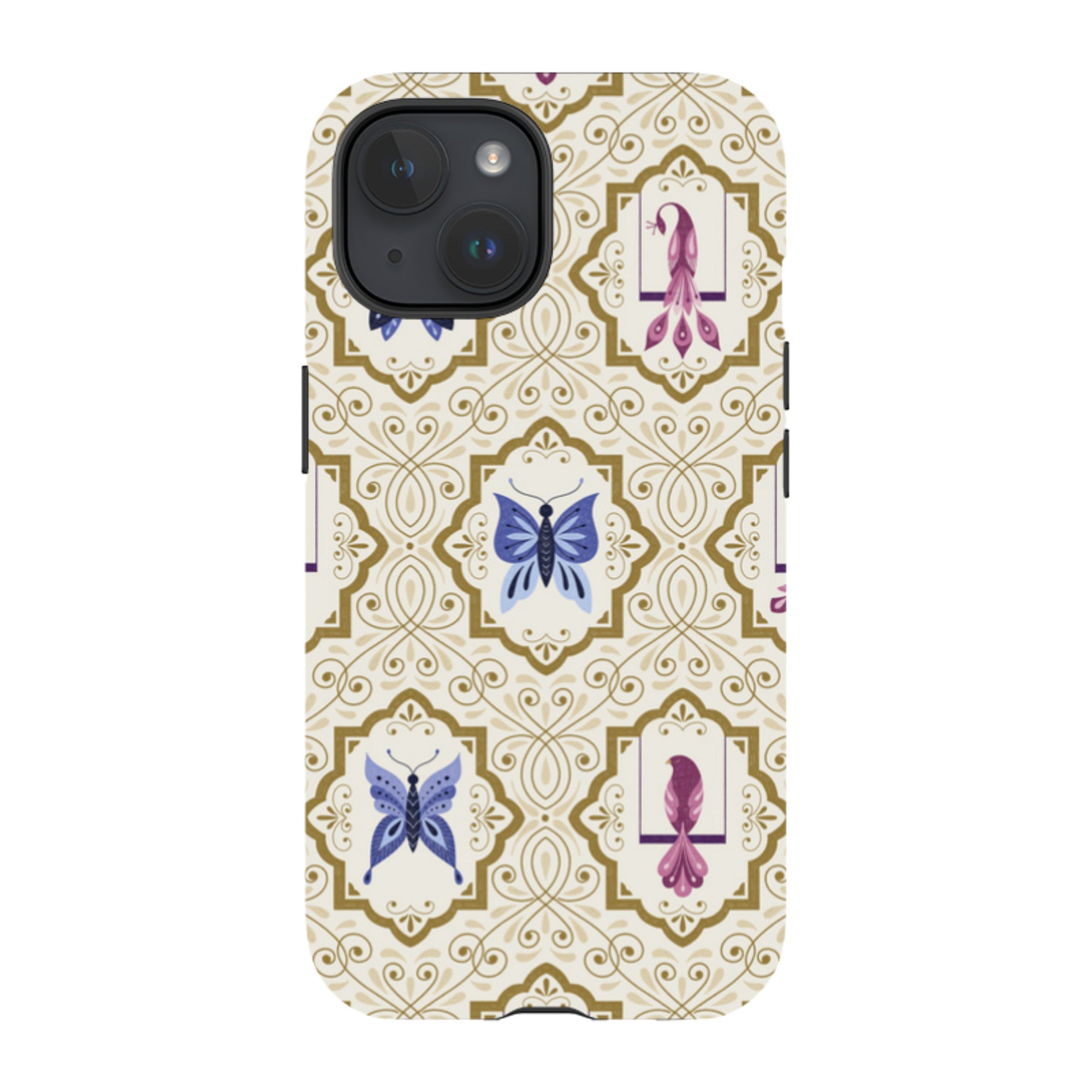 iPhone Tough Case - Wingframes Ivory By Jenny Zemanek