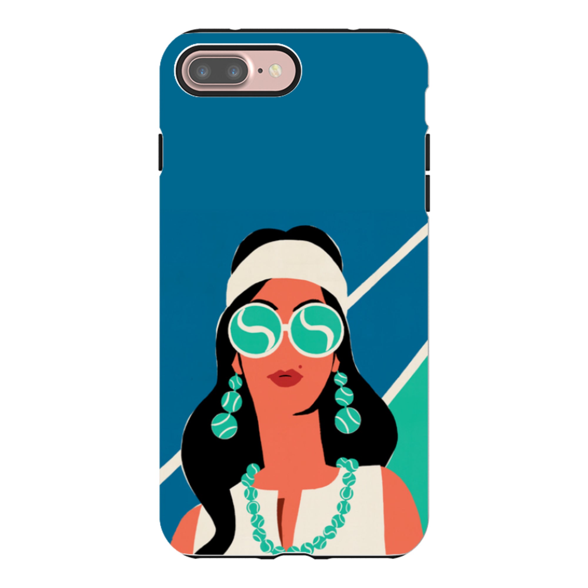 iPhone Tough Case - Tennis Fashion