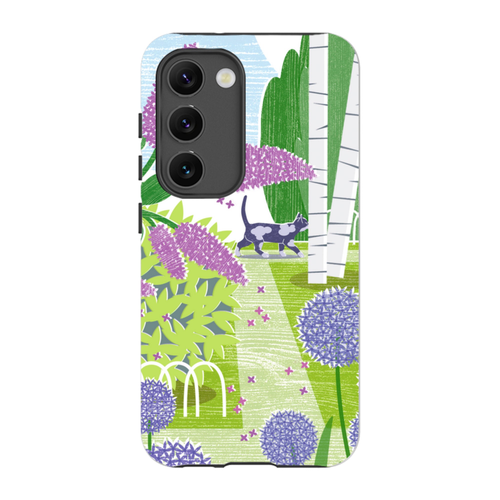 Samsung Tough Case - Lilac And Alliums By Liane Payne