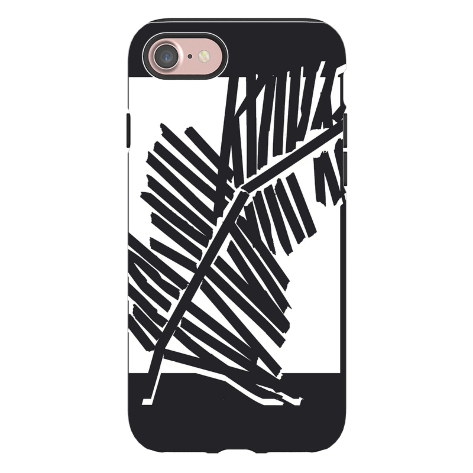 iPhone Tough Case - Palm Moon Silhouette By Kitty Joseph