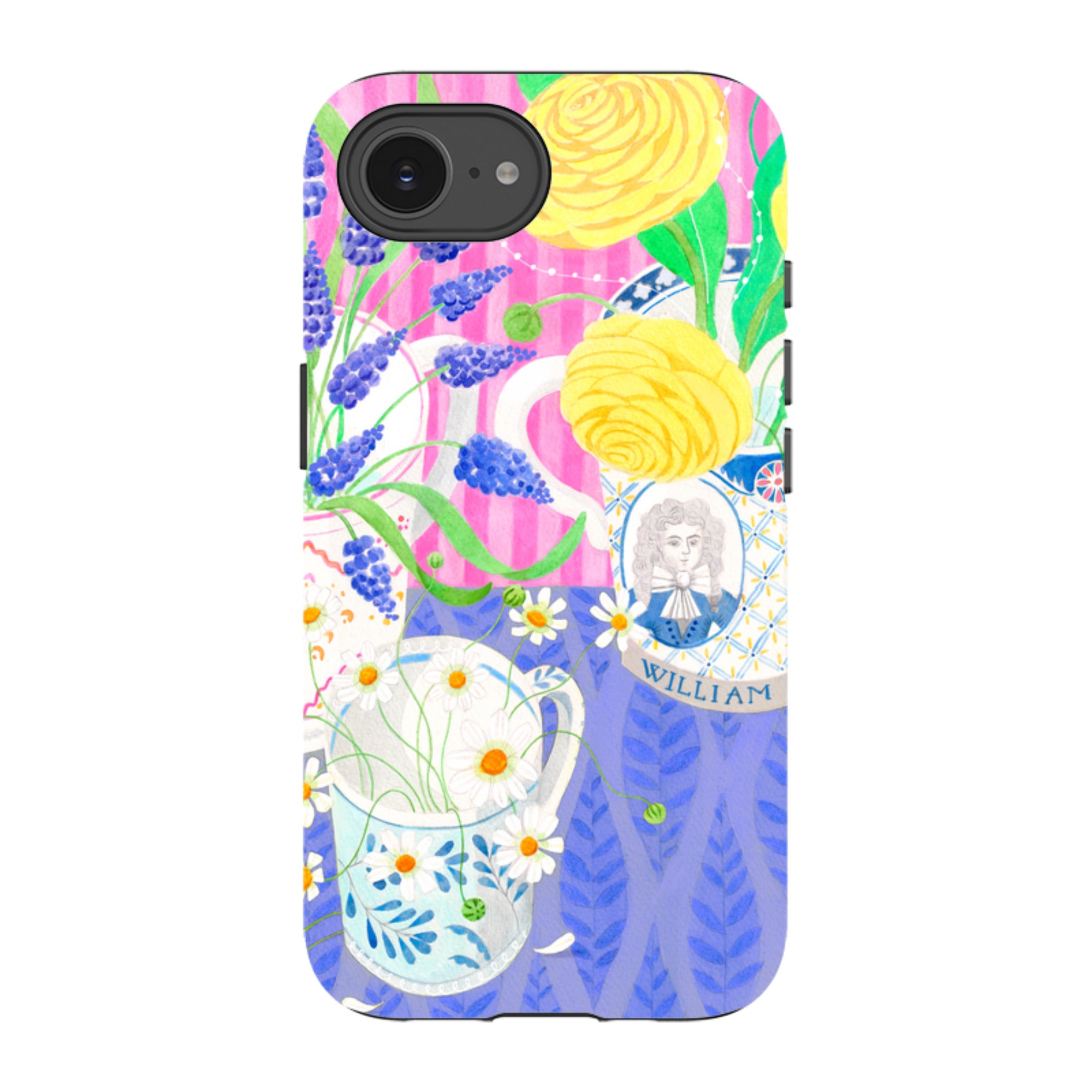 iPhone Tough Case - Muscari Flowers By Bex Parkin