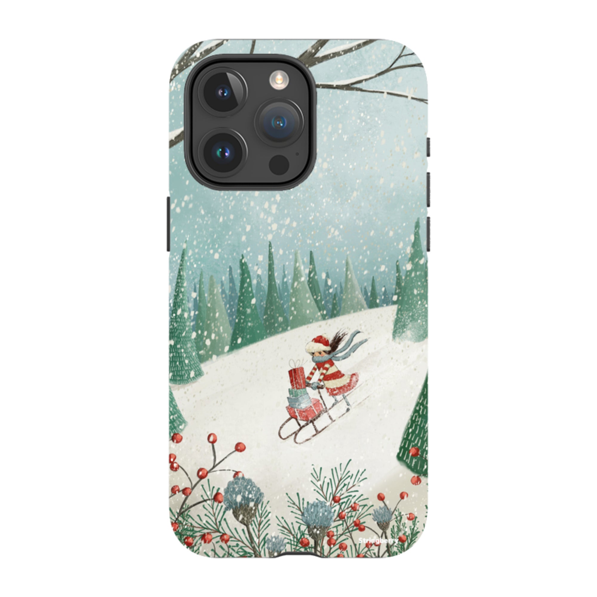 iPhone MagSafe Tough Case - Sleigh Delivery By Maja Lindberg