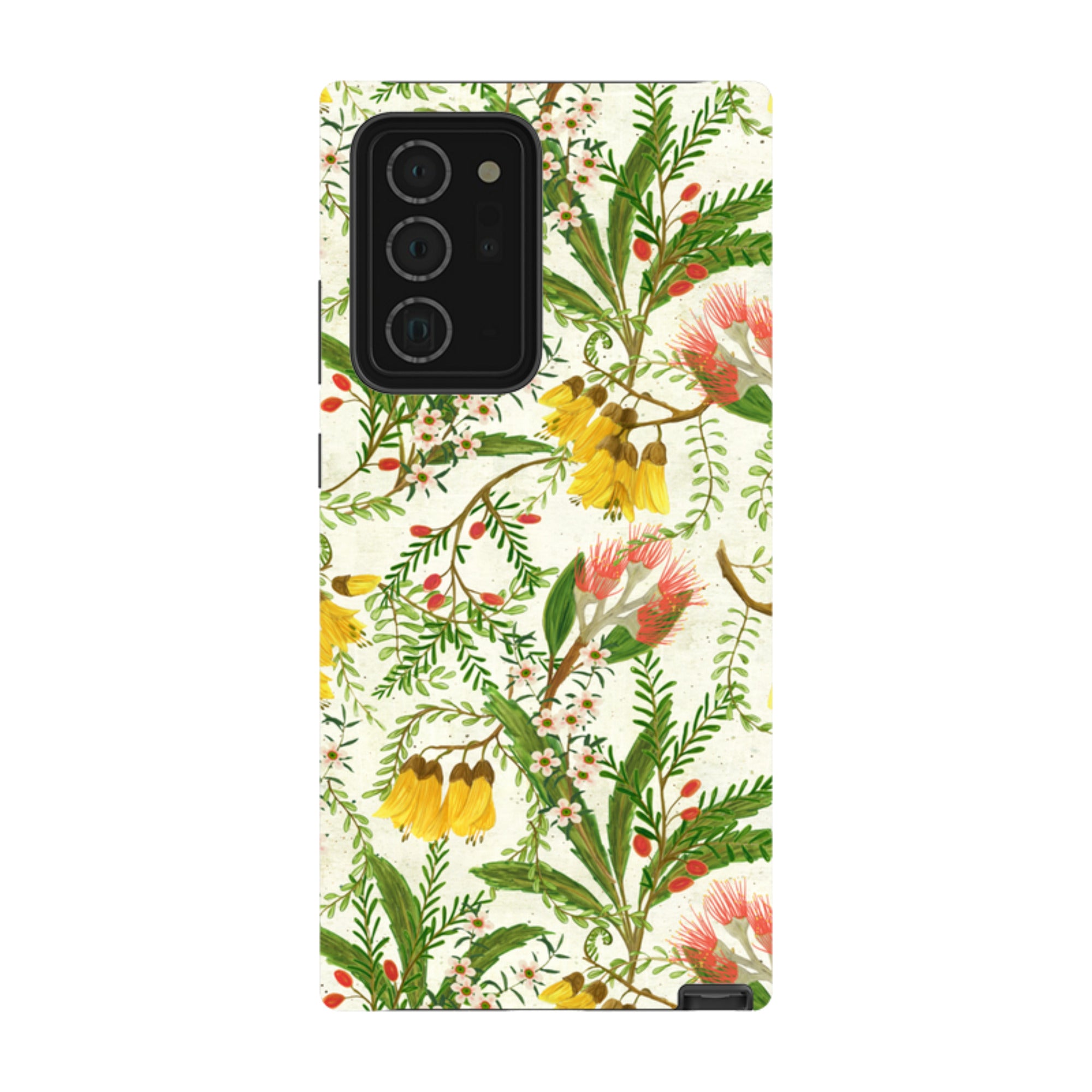 Samsung Tough Case - Kowhai And Bottle Brush By Katherine Quinn