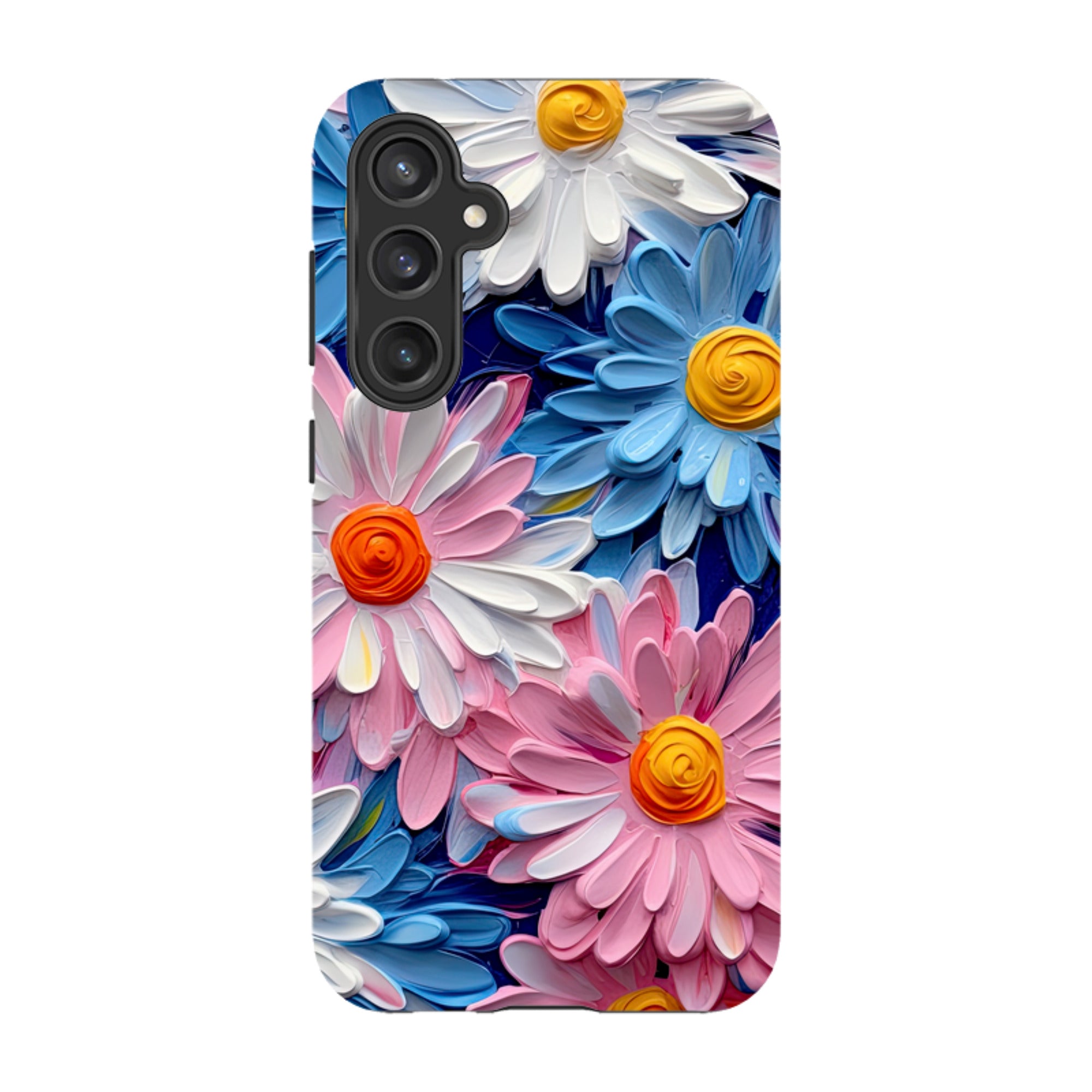 Samsung Tough Case - Pink Daisies