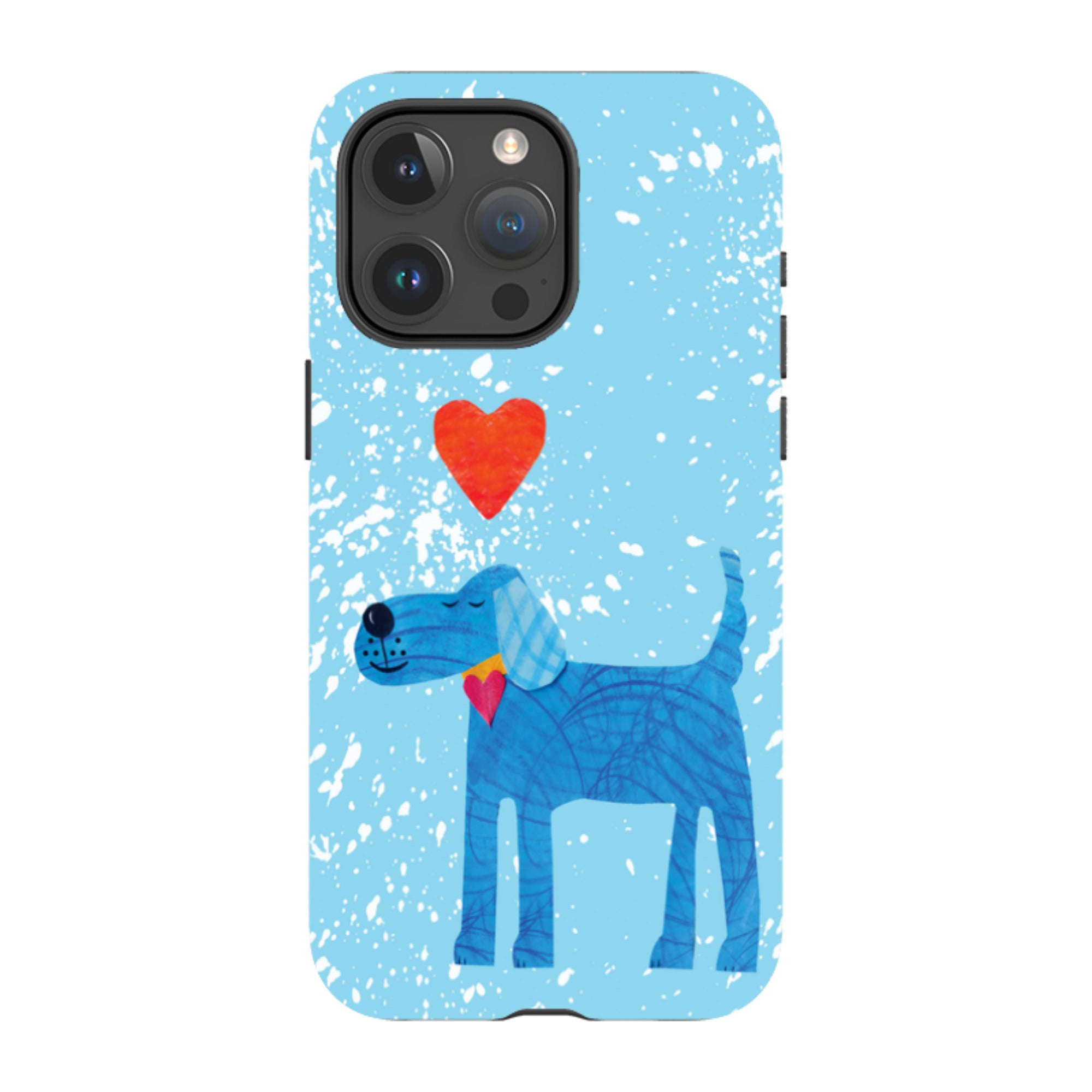 iPhone MagSafe Tough Case - Blue Dog By Tracey English