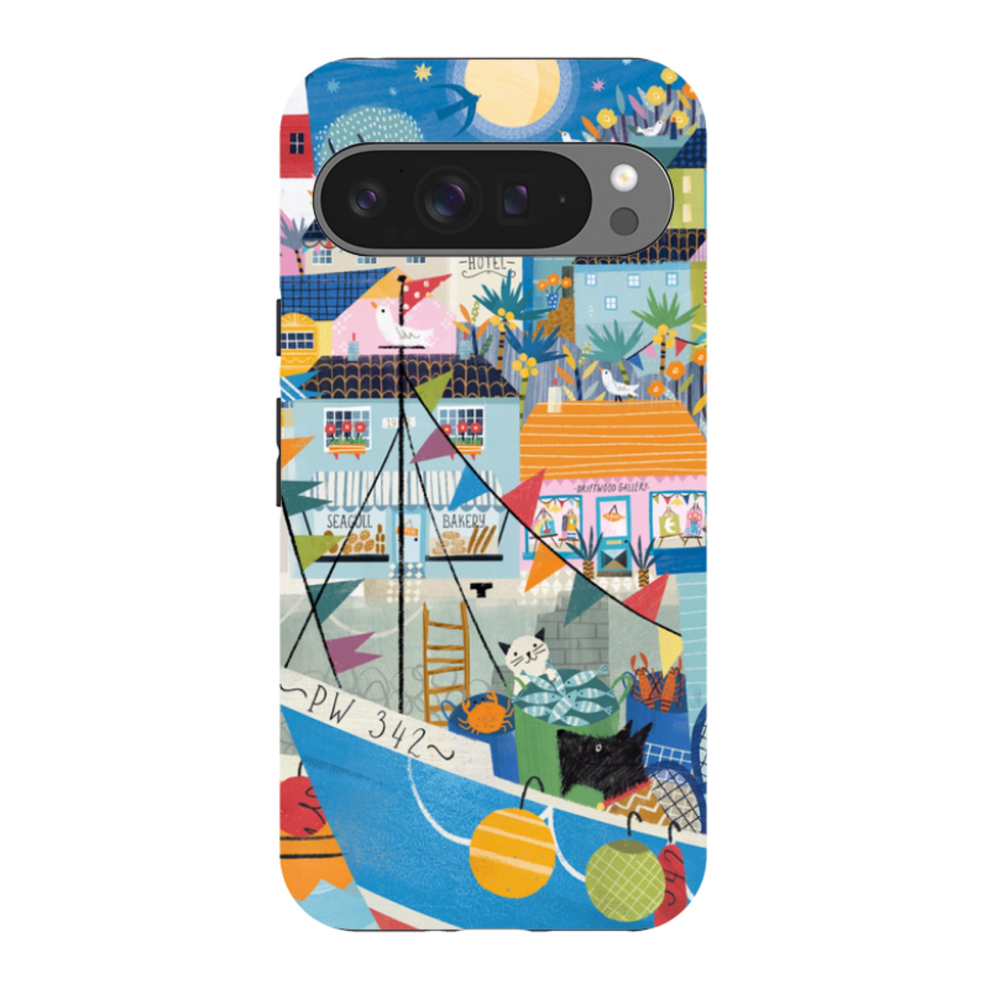 Google Tough Case - Night Harbour 2 By Ali Brookes