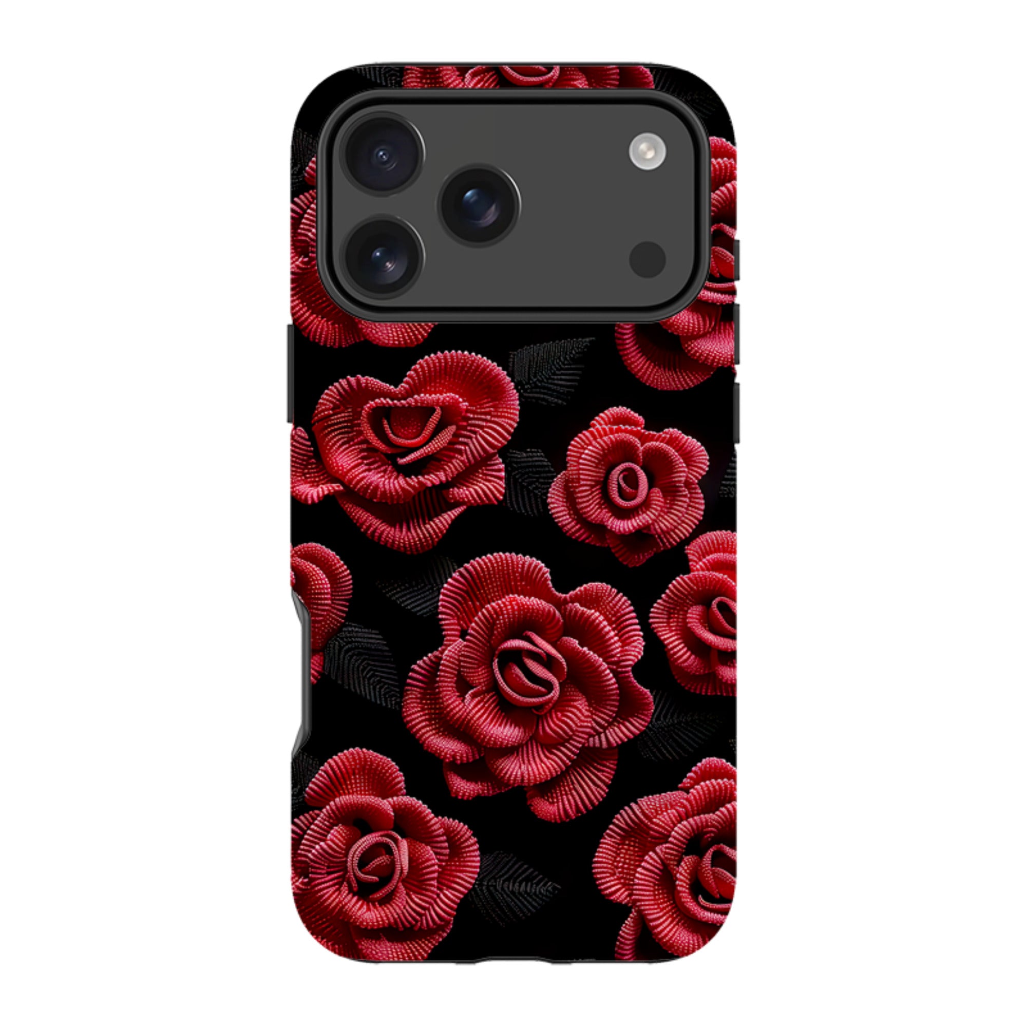 iPhone MagSafe Tough Case - Dark Roses II