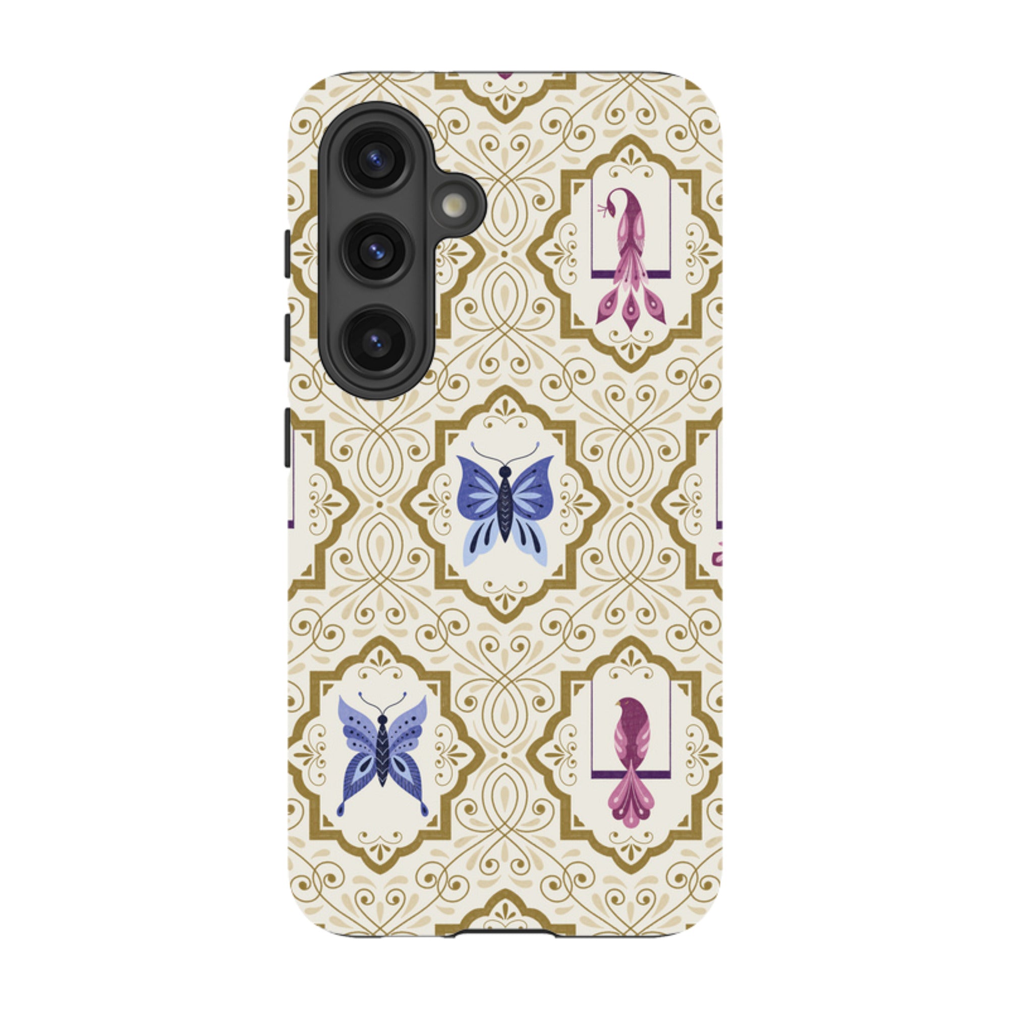 Samsung Tough Case - Wingframes Ivory By Jenny Zemanek