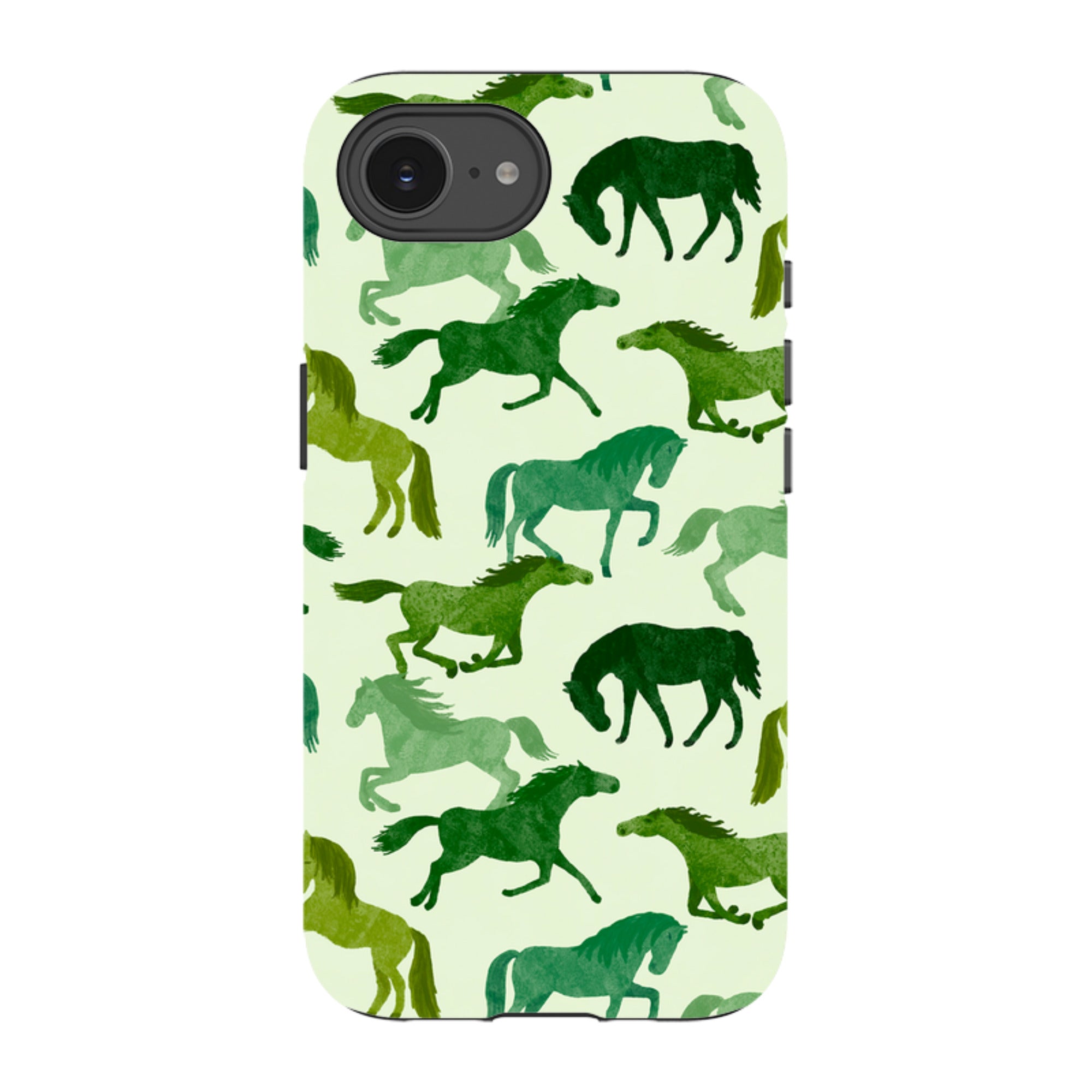 iPhone Tough Case - Wild Horses By Katherine Quinn