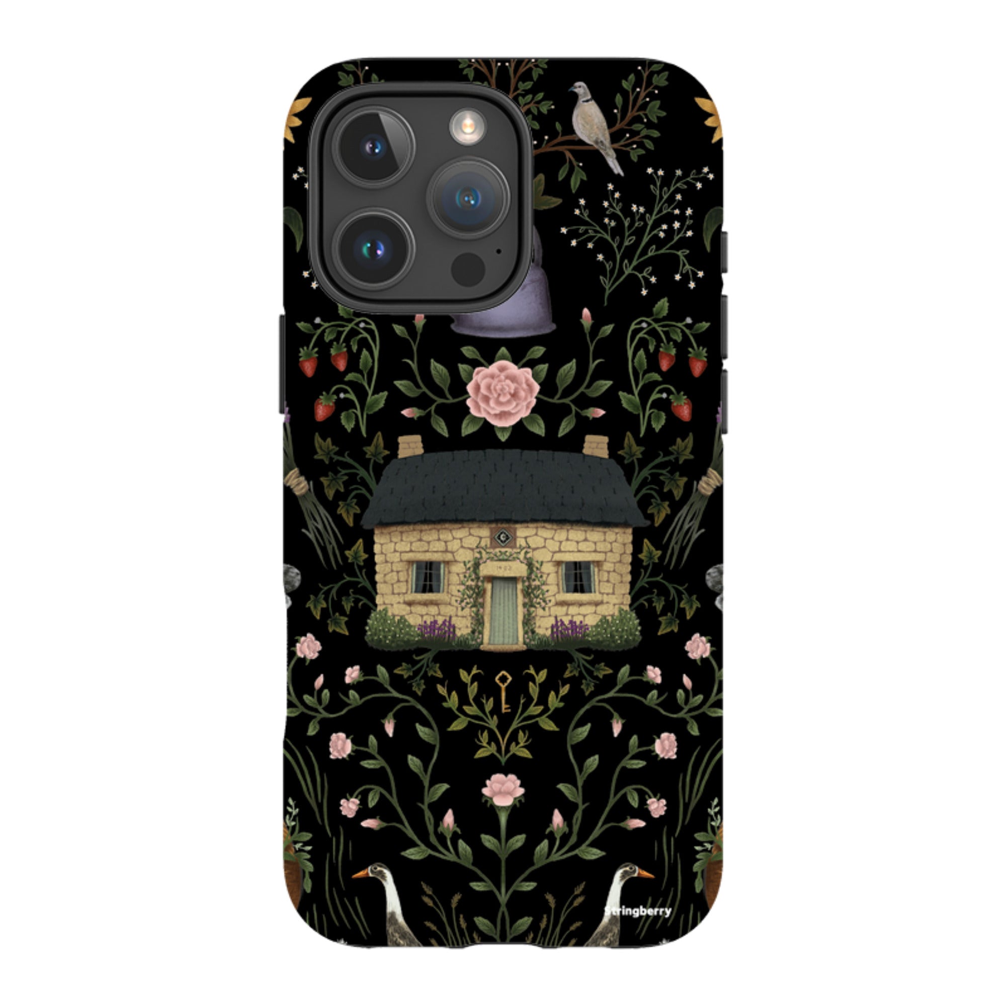 iPhone Tough Case - Cottage By Anna Stead