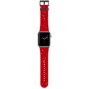 Red Cosmos Apple Watch Strap