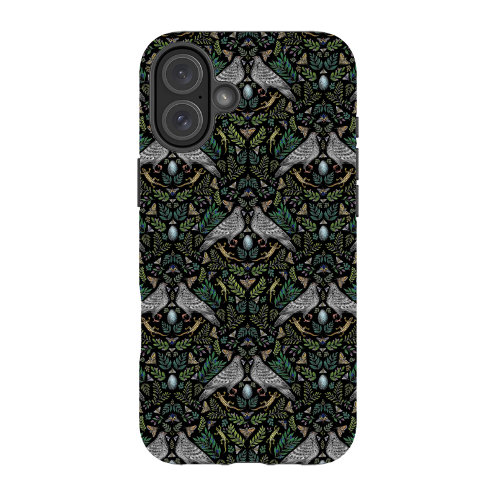 iPhone Tough Case - Dove Pattern By Catherine Rowe