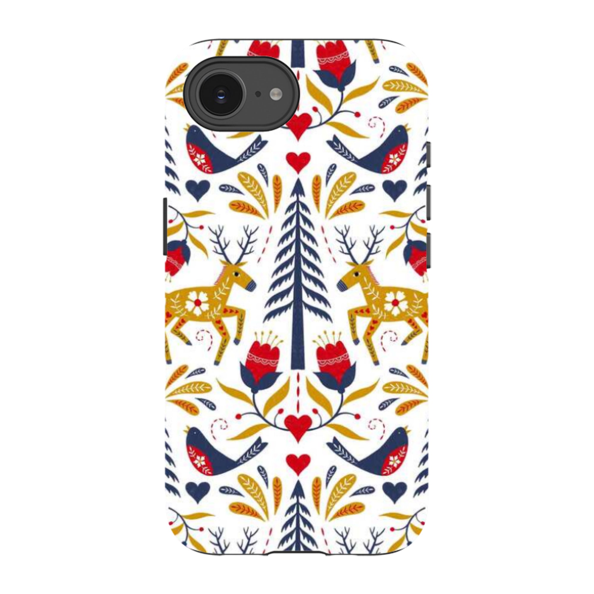 iPhone Tough Case - Xmas Pattern II By Suzy Taylor