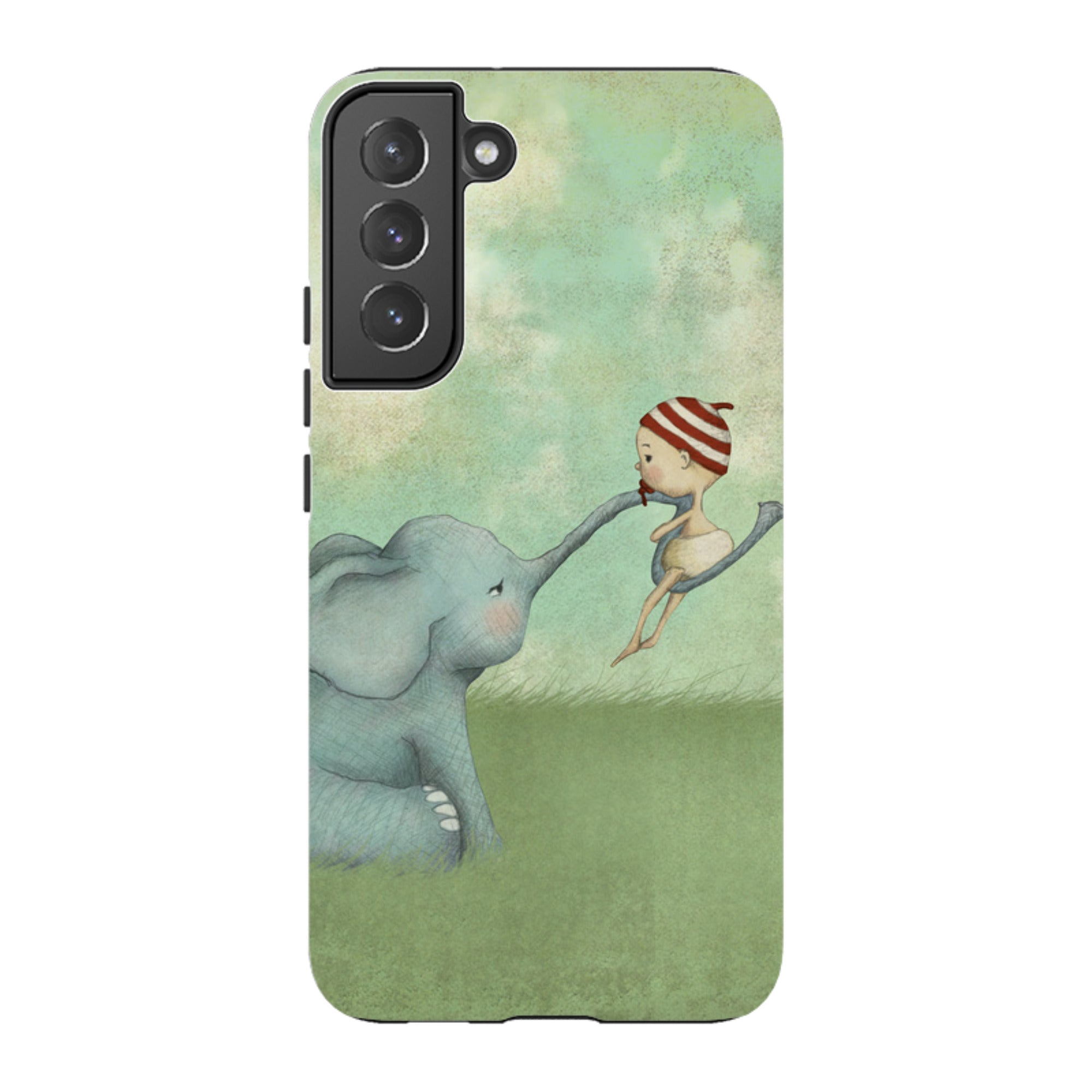 Samsung Tough Case - Elephant Baby By Maja Lindberg
