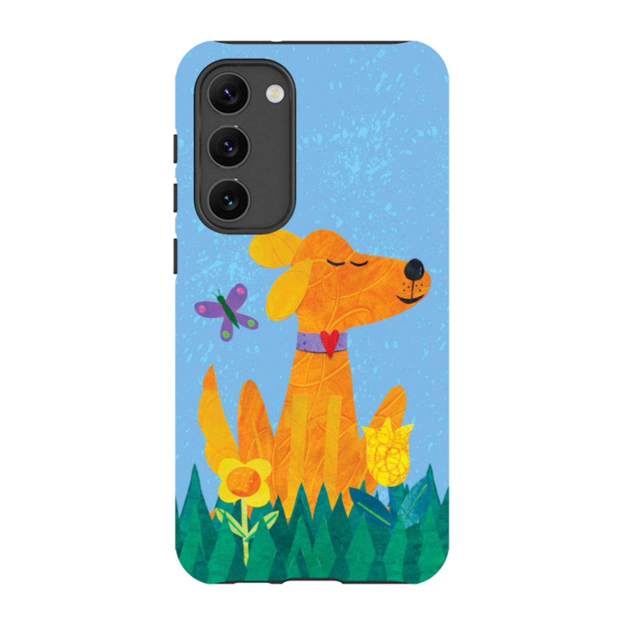 Samsung Tough Case - Pup In The Grass By Tracey English