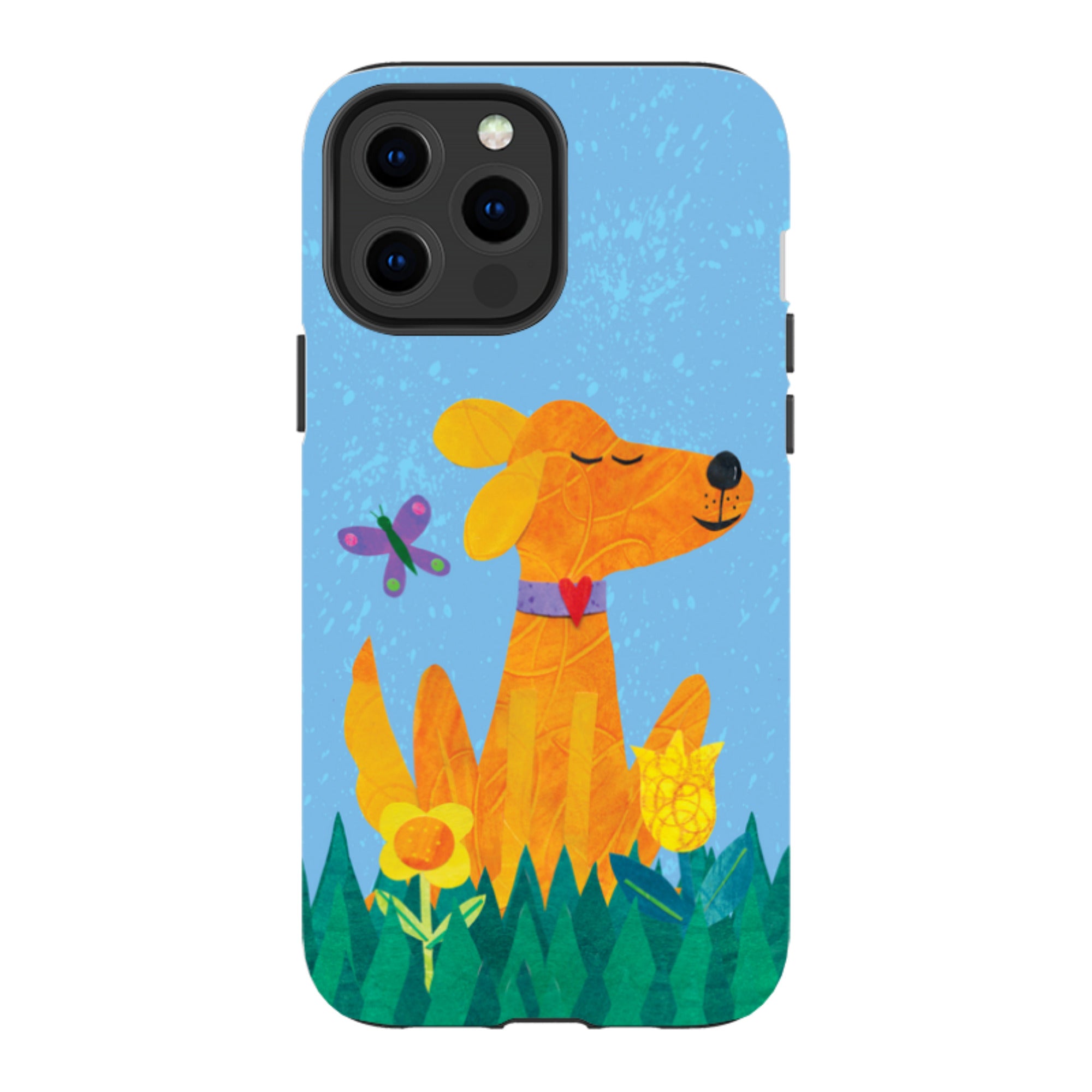 iPhone Tough Case - Pup in the grass By Tracey English