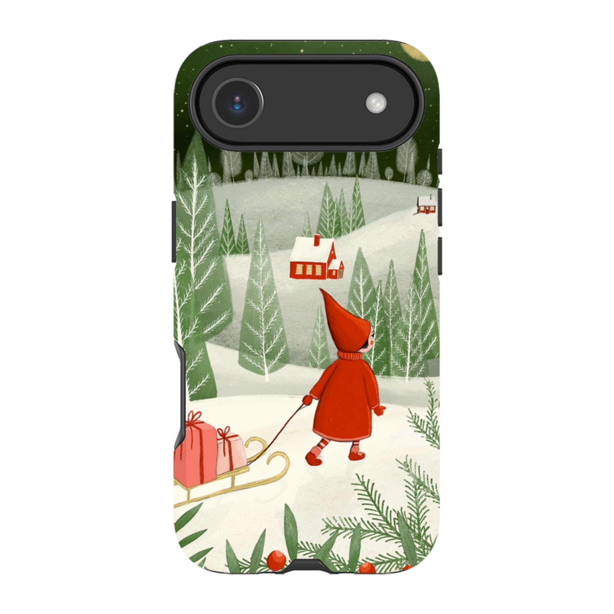 iPhone Tough Case - Christmas Night By Maja Lindberg