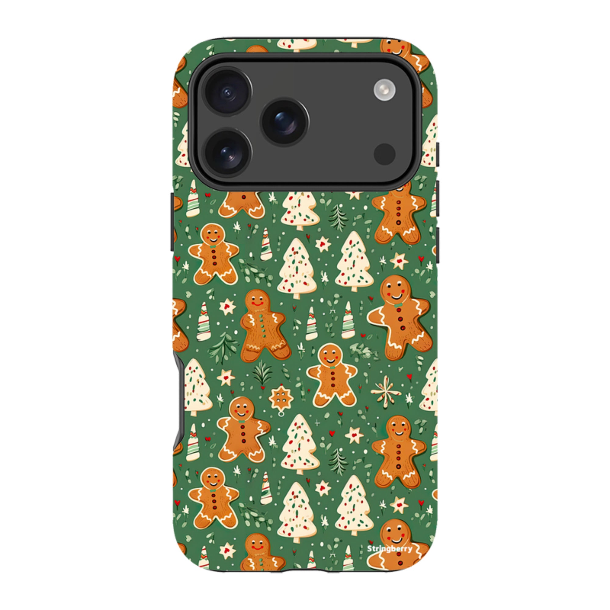 iPhone Tough Case - Ginger Bread Xmas II