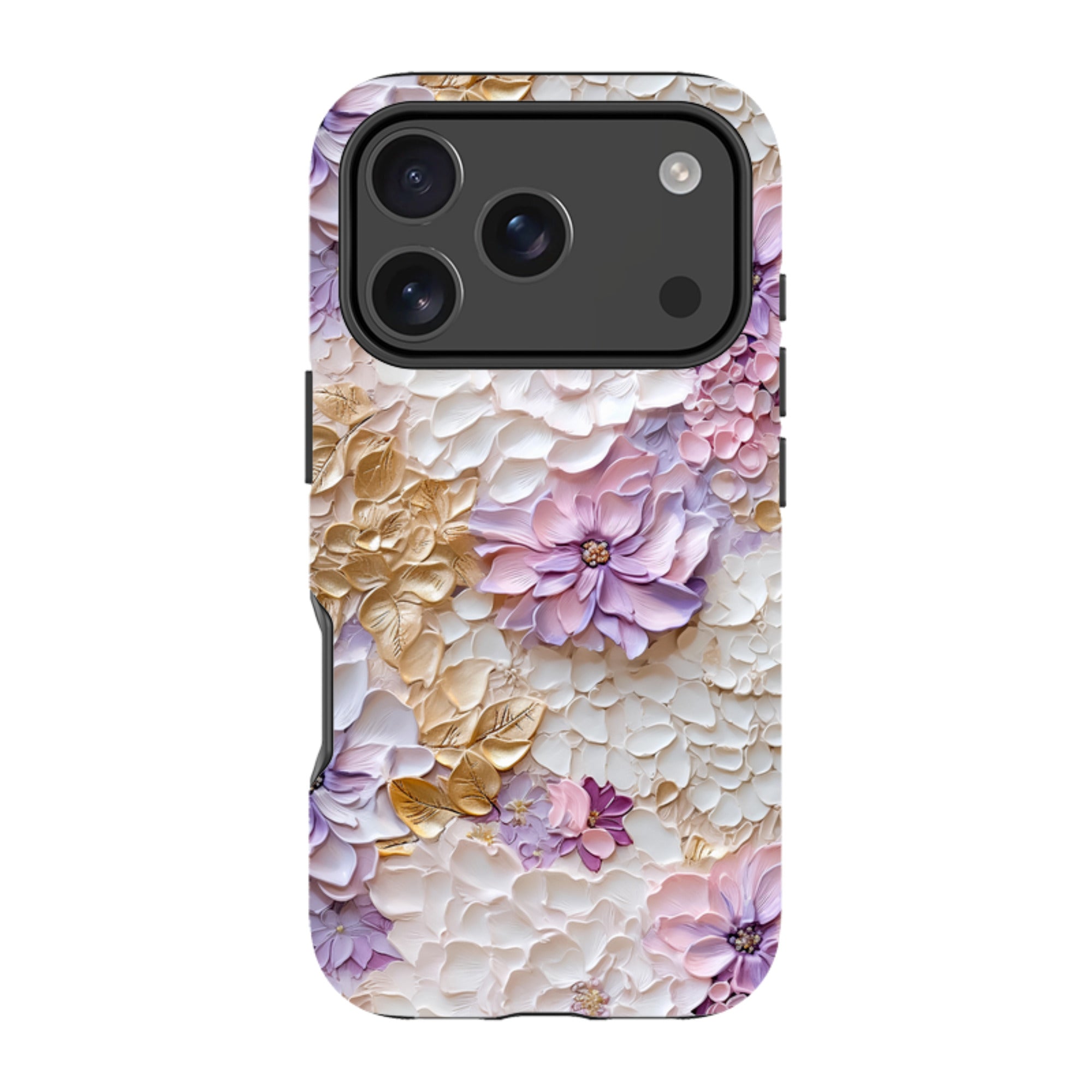 iPhone Tough Case -Gold & Mauve