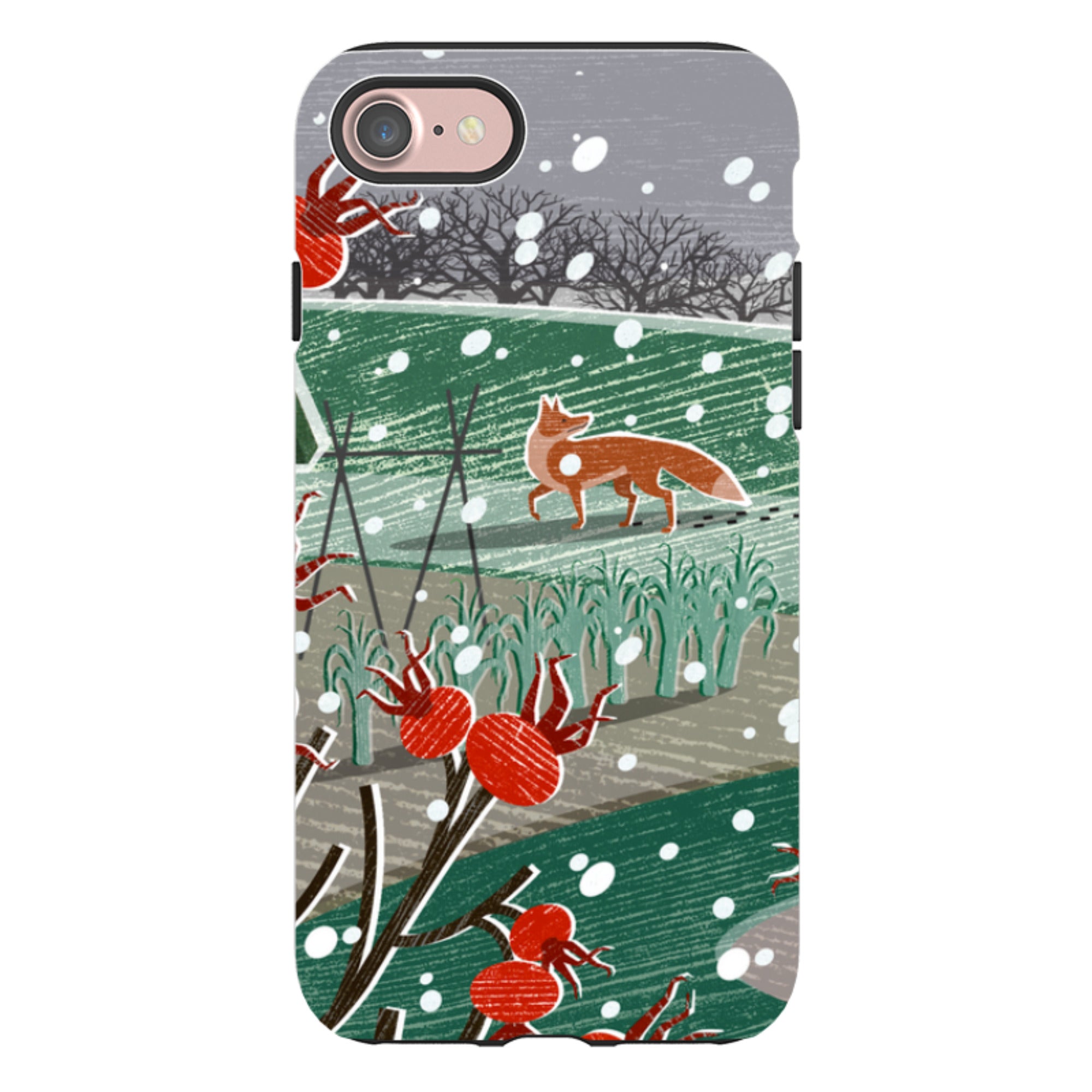 iPhone Tough Case - Night Fox 3 By Liane Payne