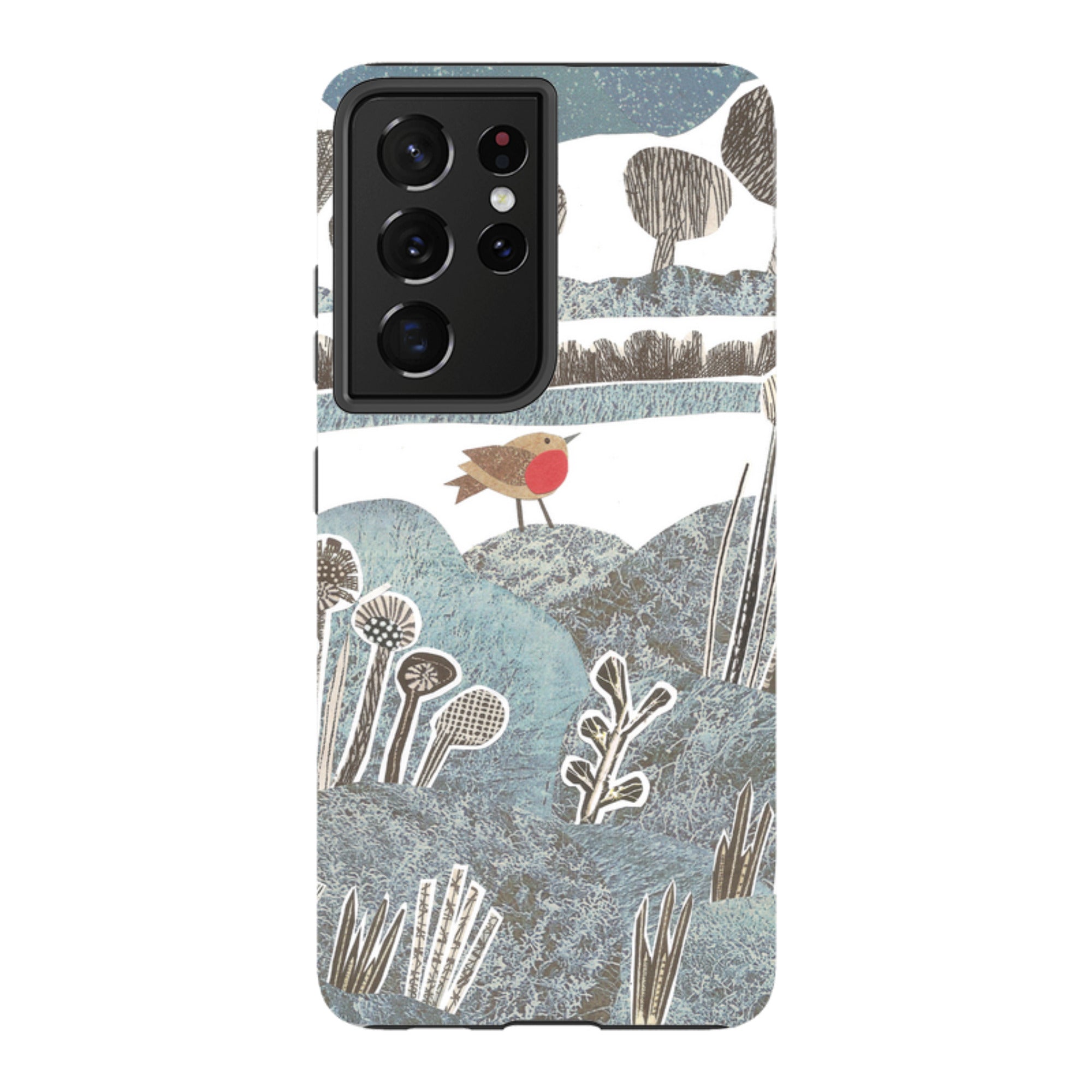 Samsung Tough Case - Frost Robin By Jane Robbins