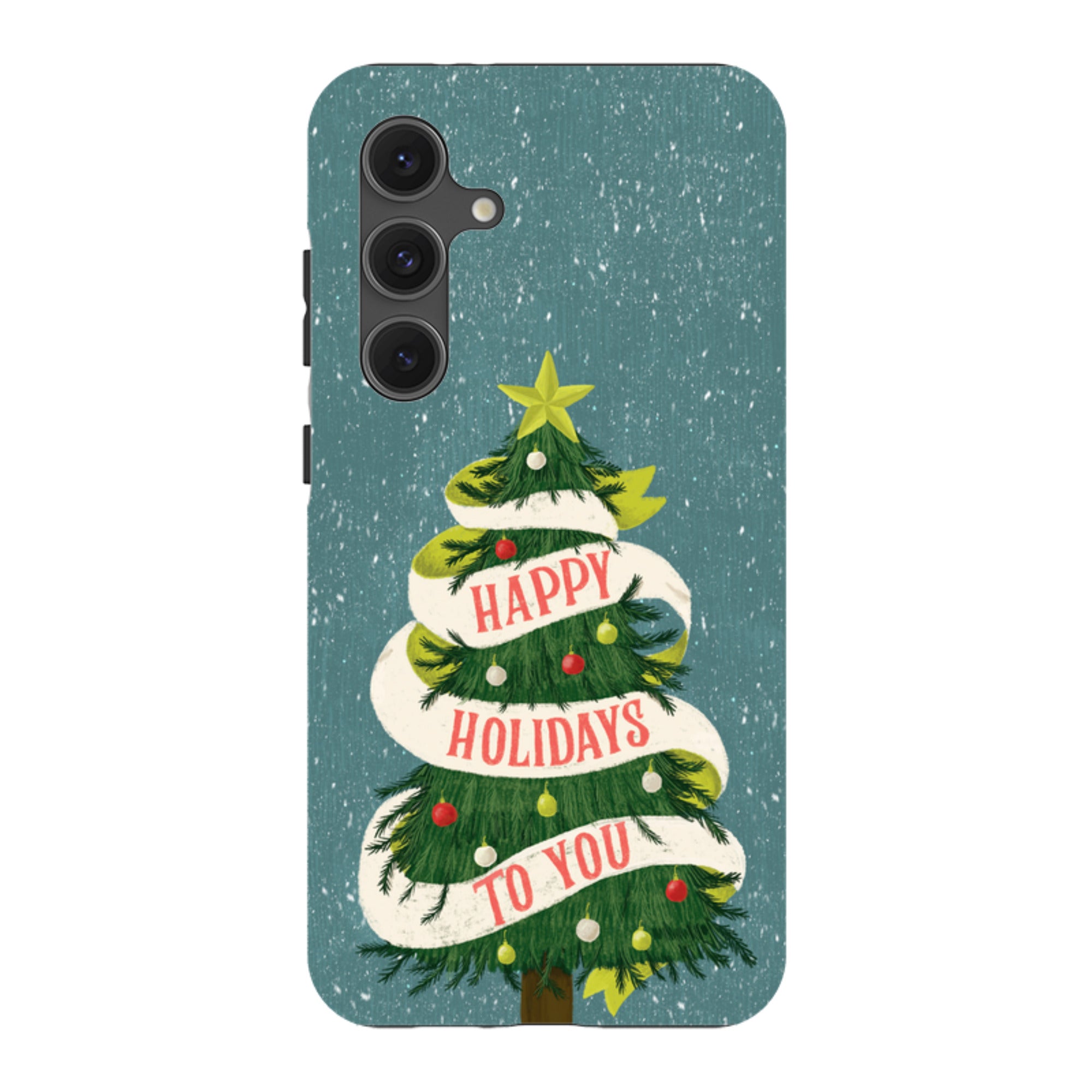 Samsung Tough Case - Happy Holidays By Abby Jacobs