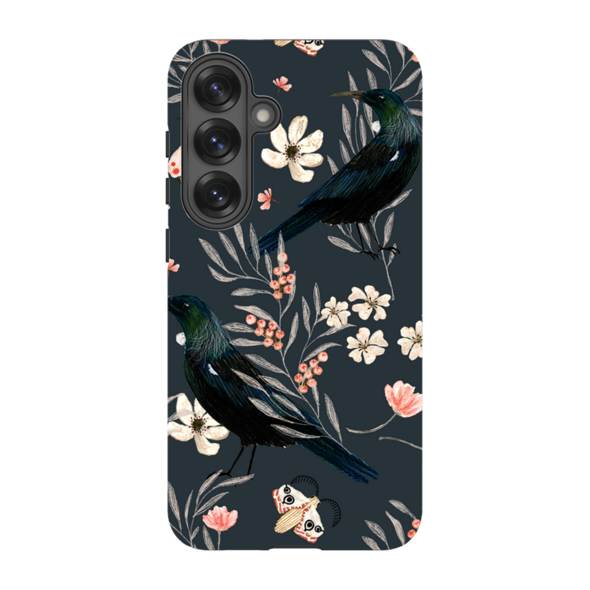 Samsung Tough Case - Moths And Tuis By Katherine Quinn