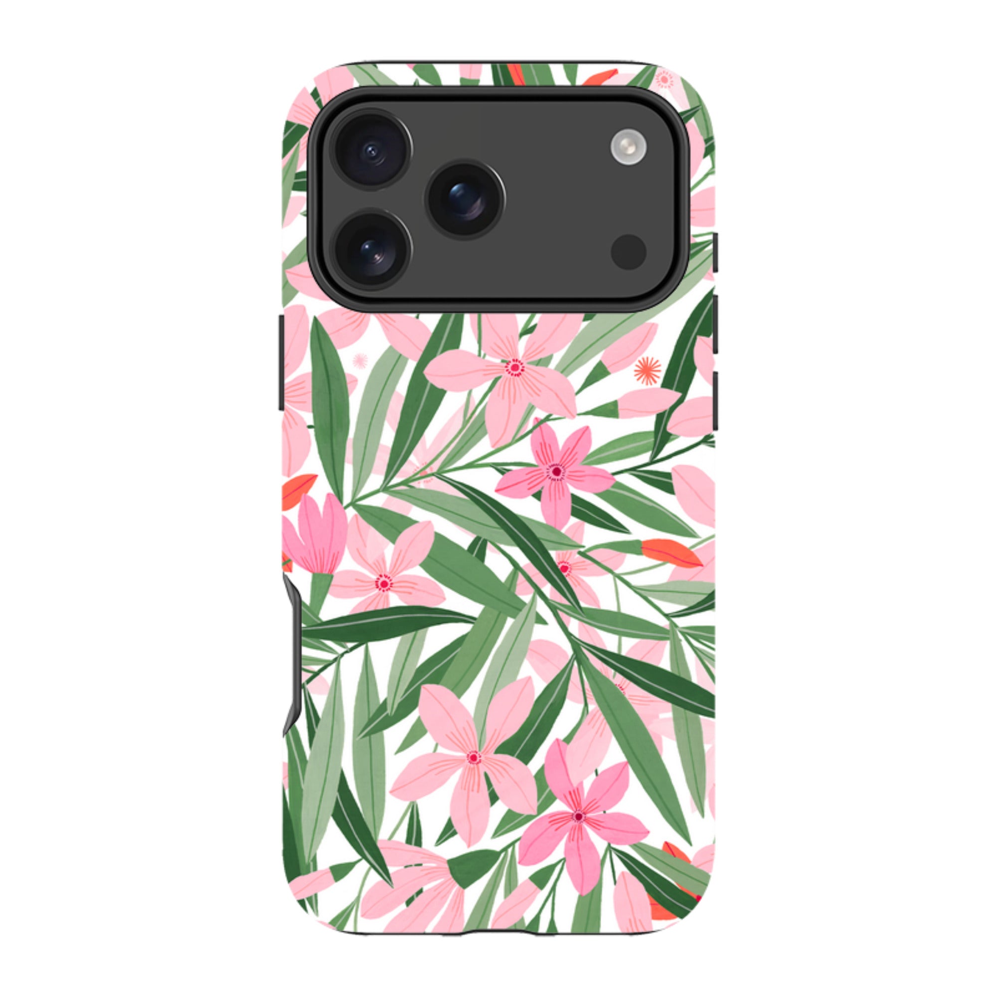 iPhone Tough Case - Oleandro Pattern By Madalina Andronic