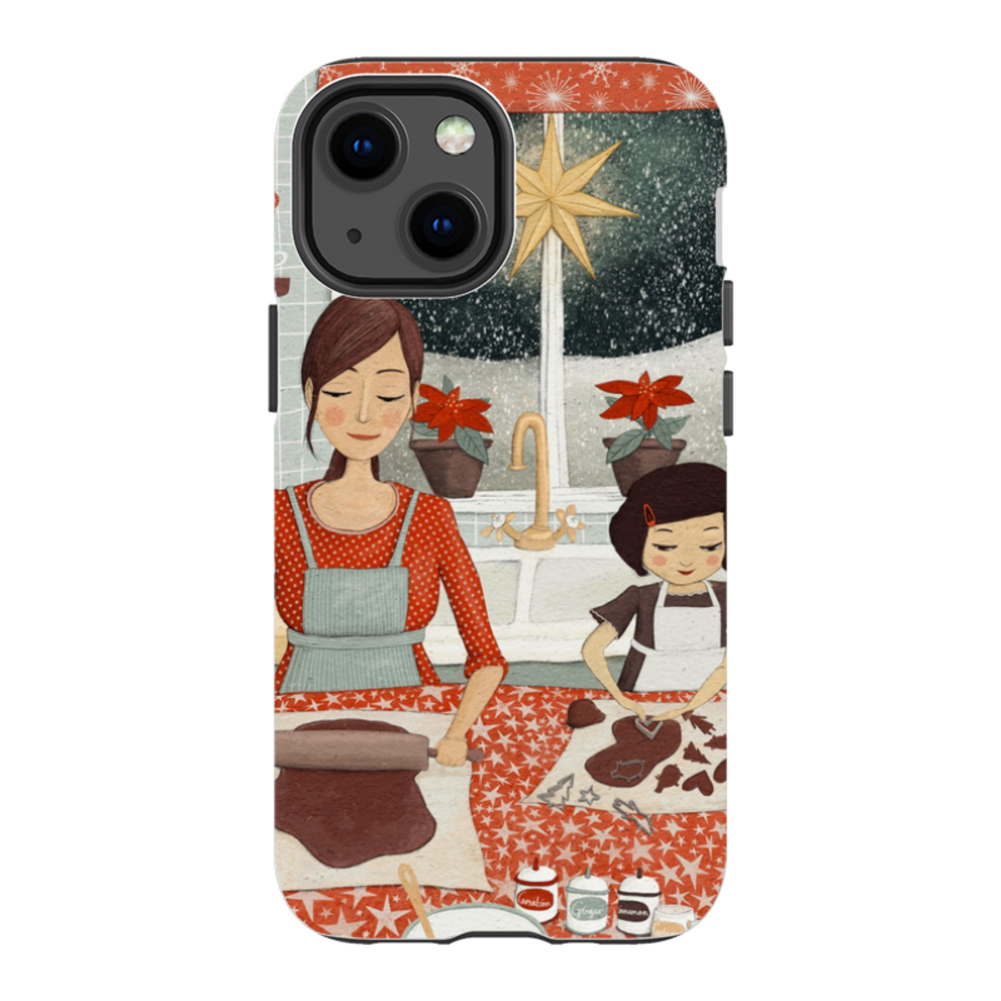 iPhone Tough Case - Sugar and Spice By Maja Lindberg