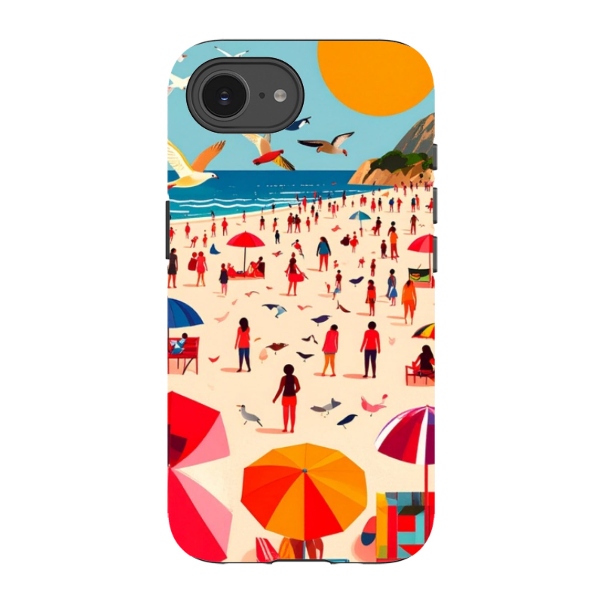 iPhone Tough Case - Mediterranean Beach Life