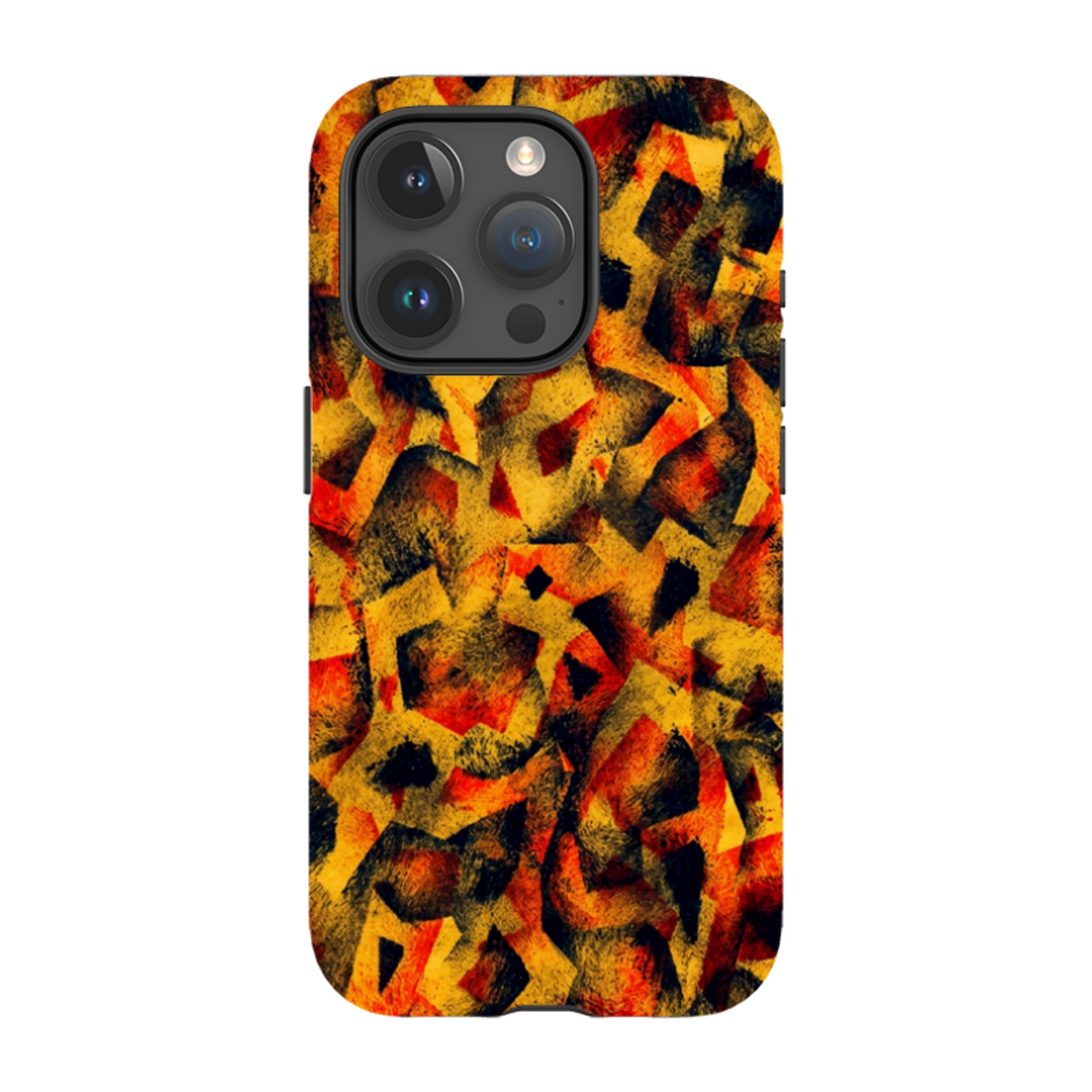 iPhone Tough Case - Abstract Cubism