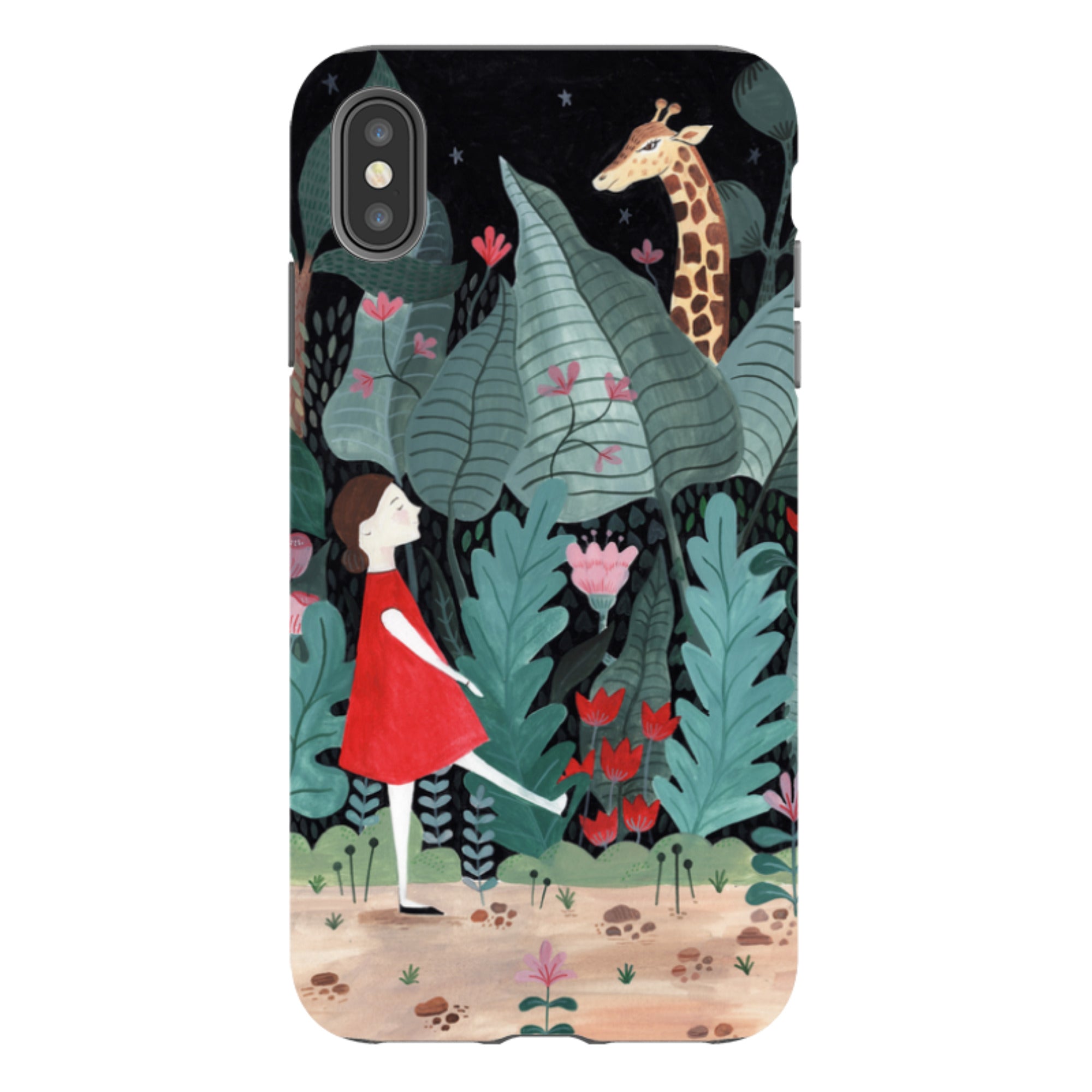 iPhone Tough Case - Fearless By Bex Parkin