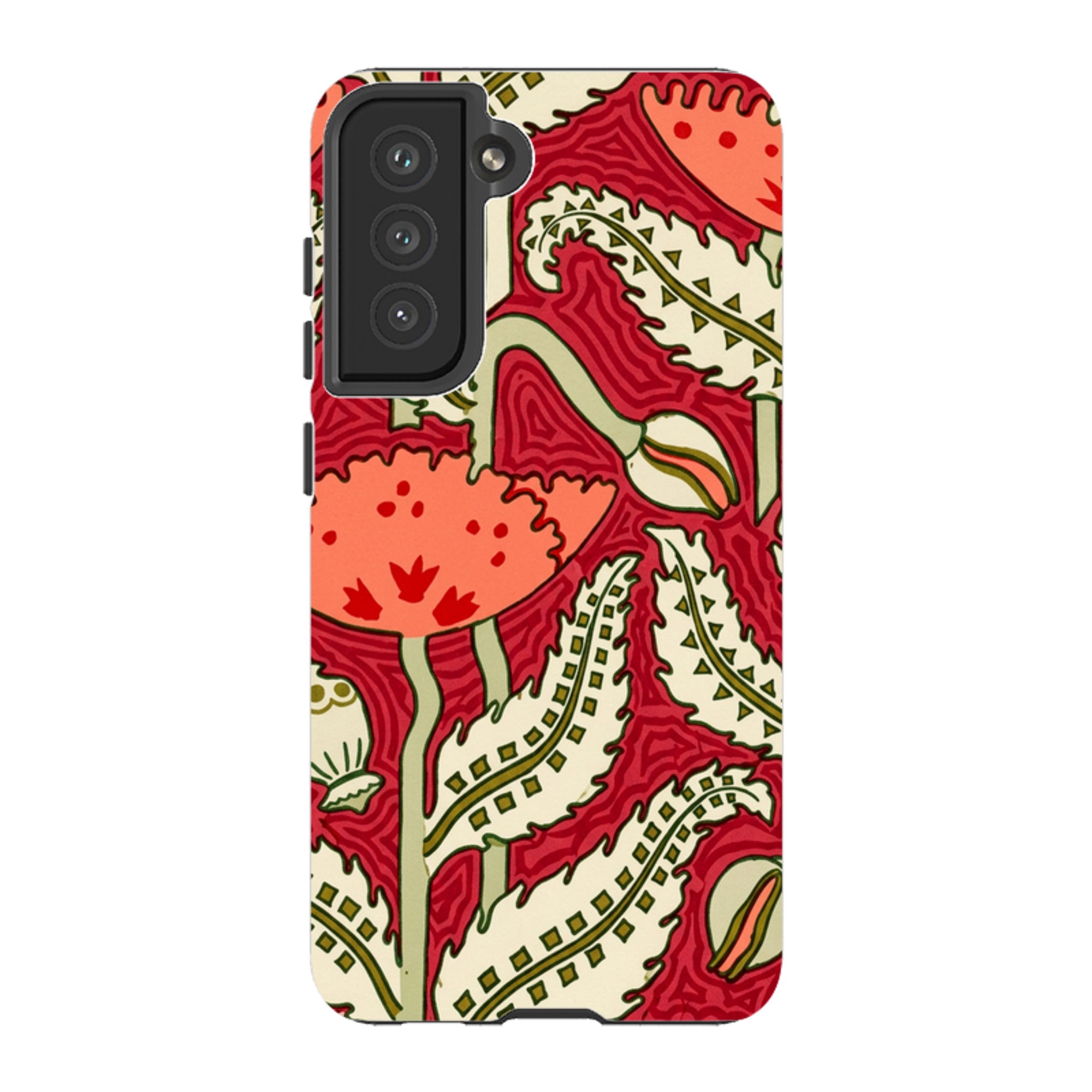 Samsung Tough Case - William Morris Red Floral