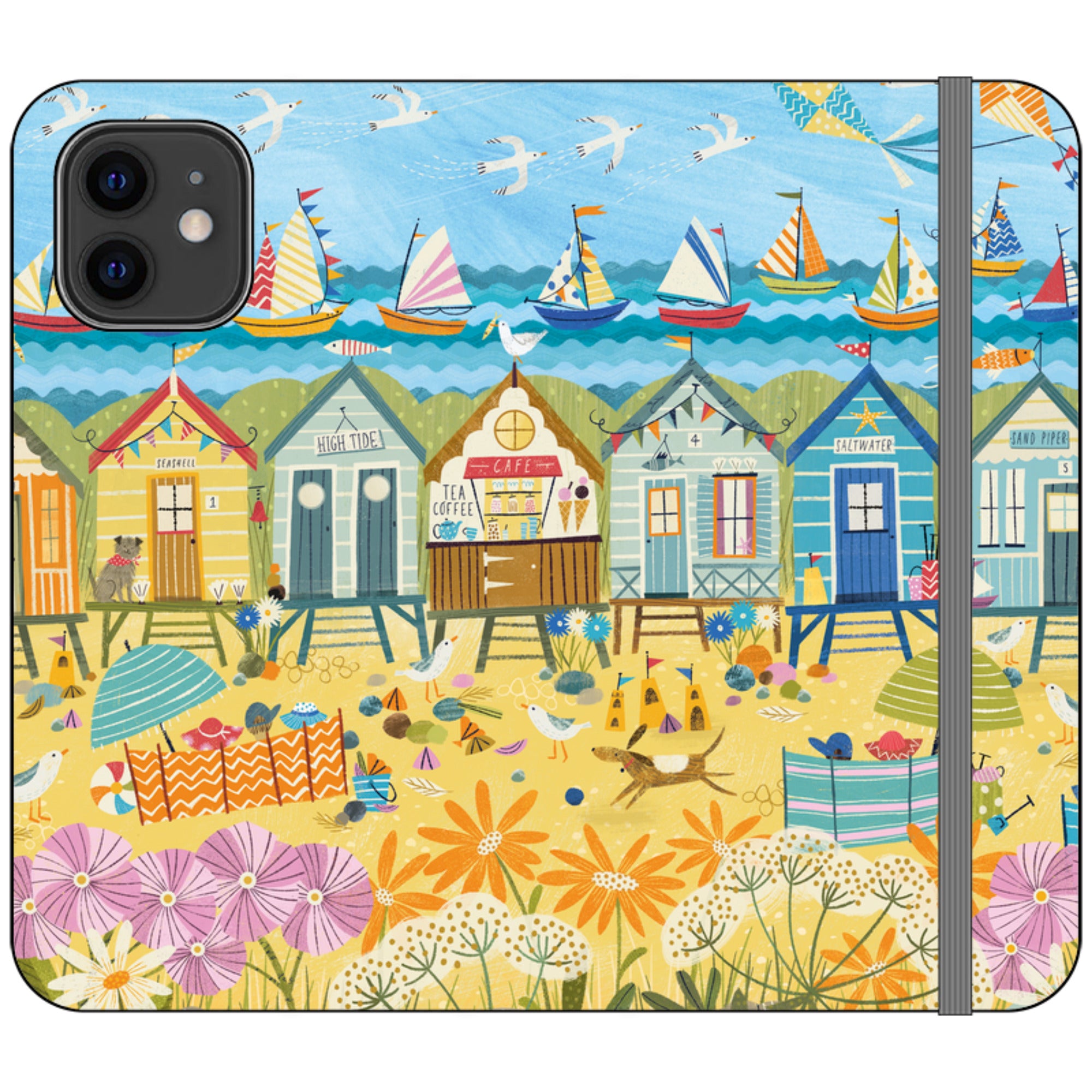 Beachy Days Wallet Case By Ali Brookes