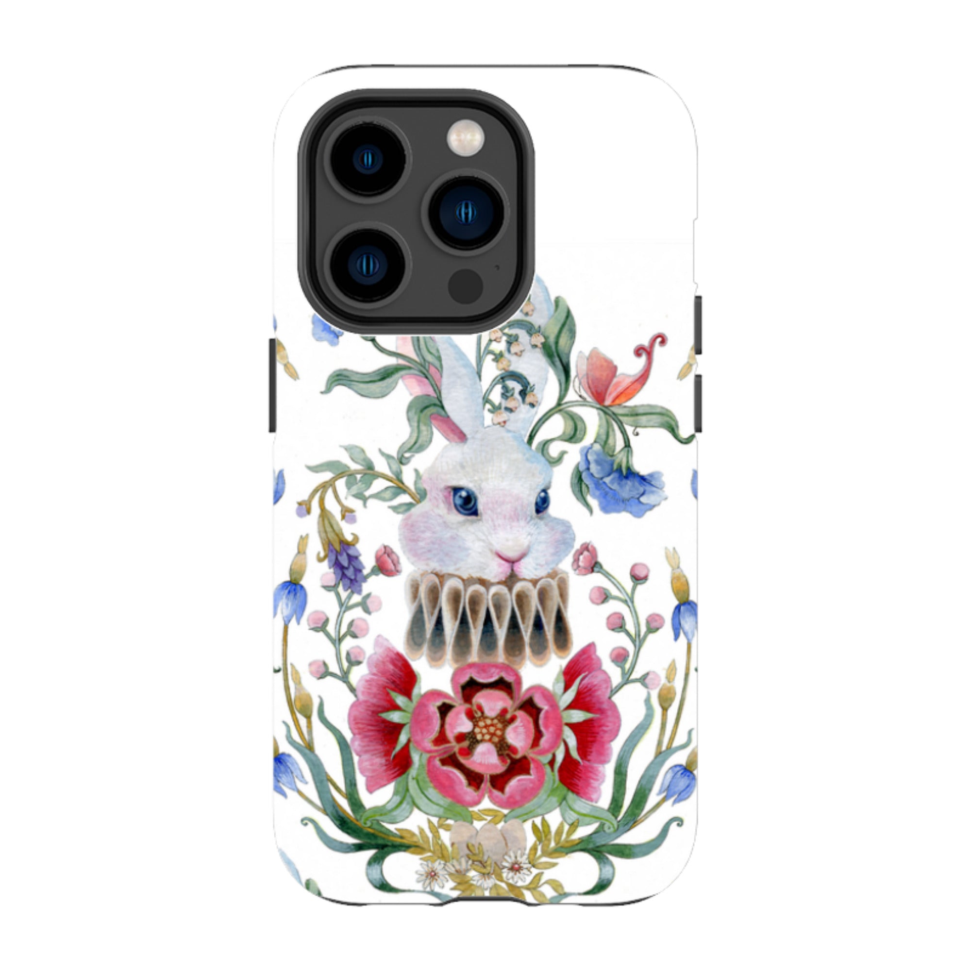 iPhone MagSafe Tough Case -  White Rabbit By Maria Matos