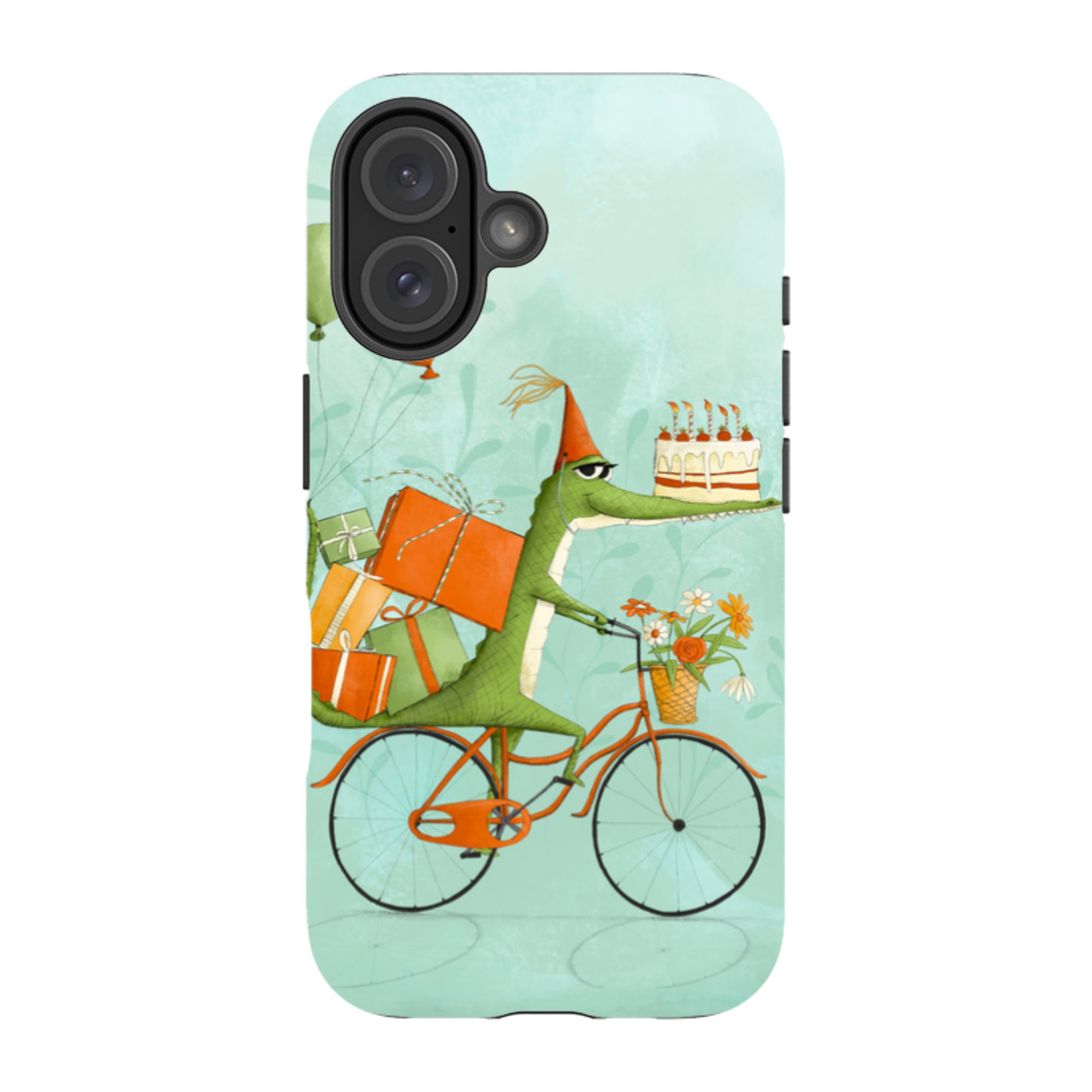 iPhone Tough Case - Happy Croc By Maja Lindberg