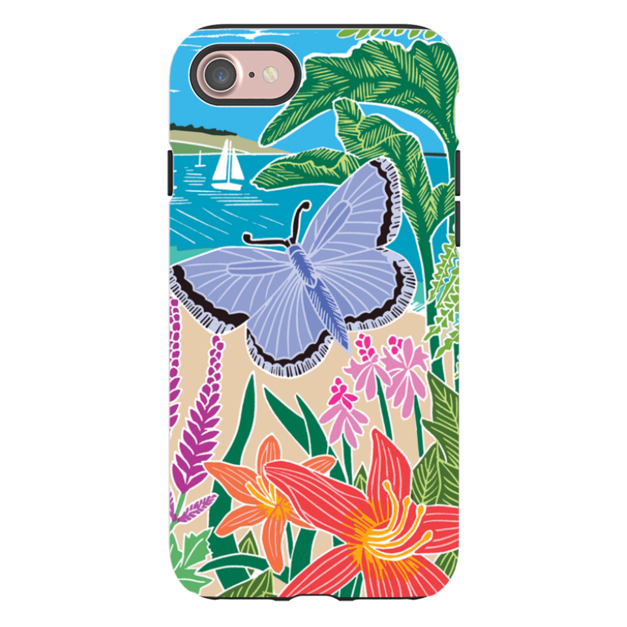 iPhone Tough Case - Trebah Garden By Kate Heiss