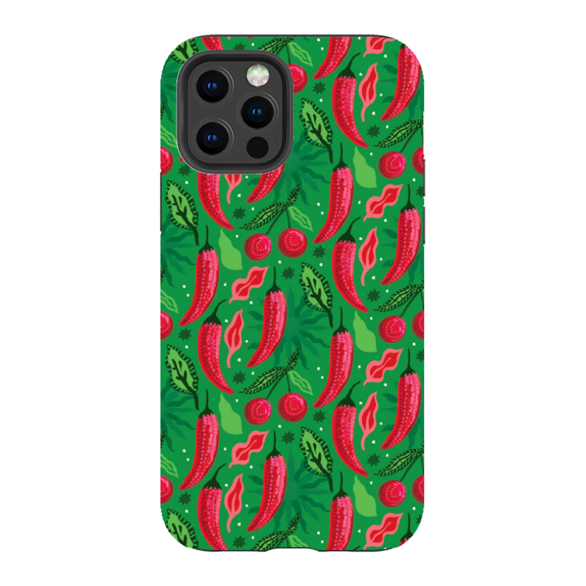 iPhone Tough Case - Chilli Cherry By Emma Frances Grant