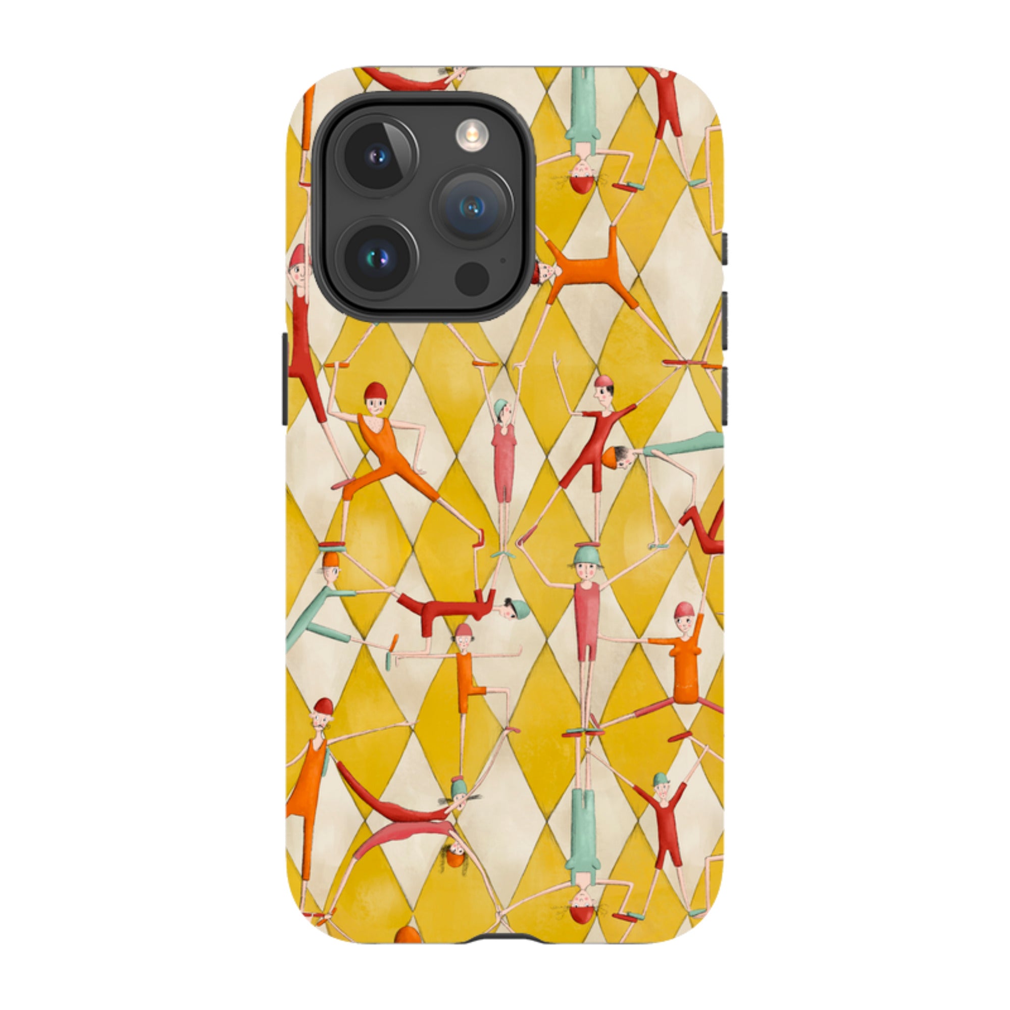 iPhone Tough Case - Acrobats By Maja Lindberg