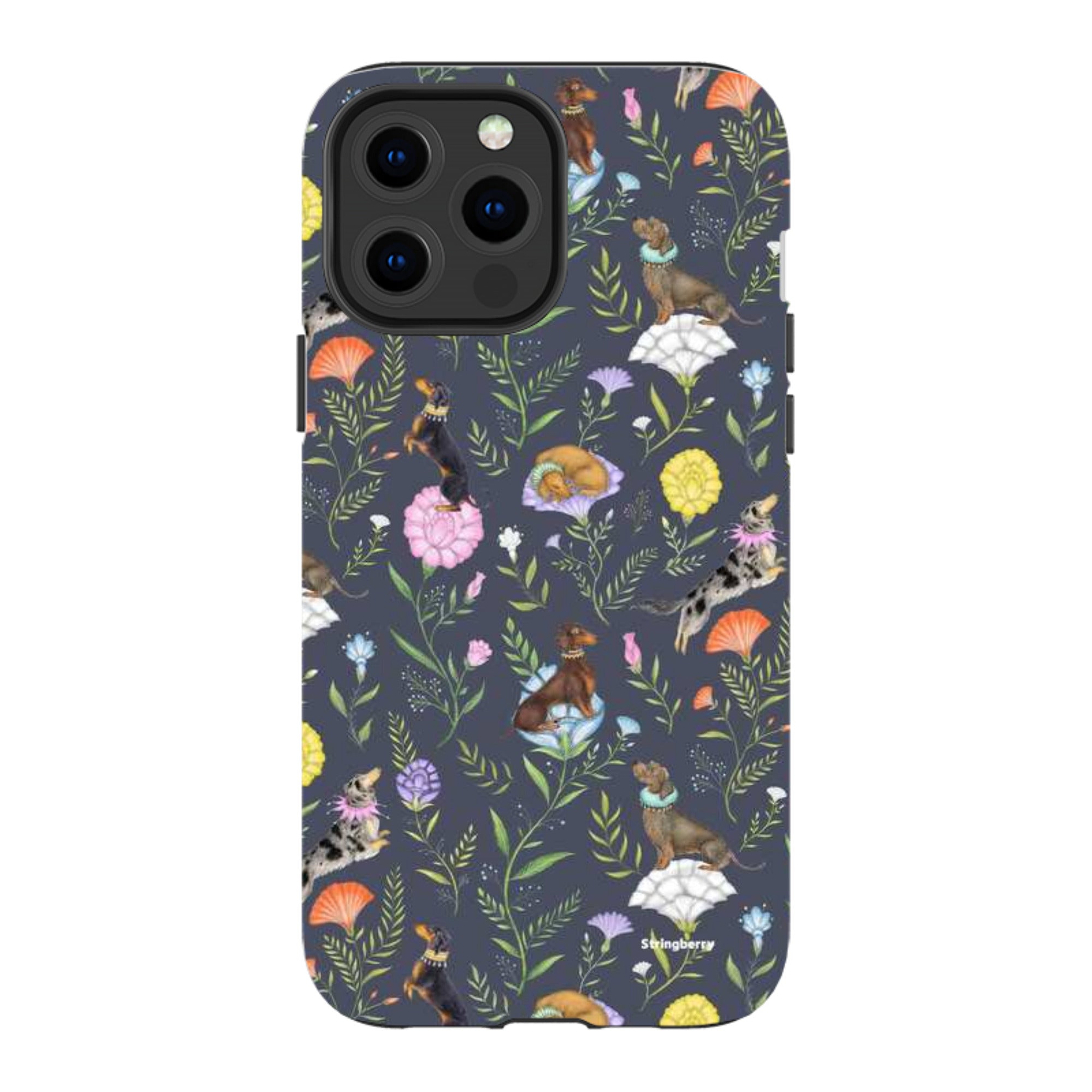 iPhone Tough Case - Doxy Day Afternoon Slate By Catherine Rowe