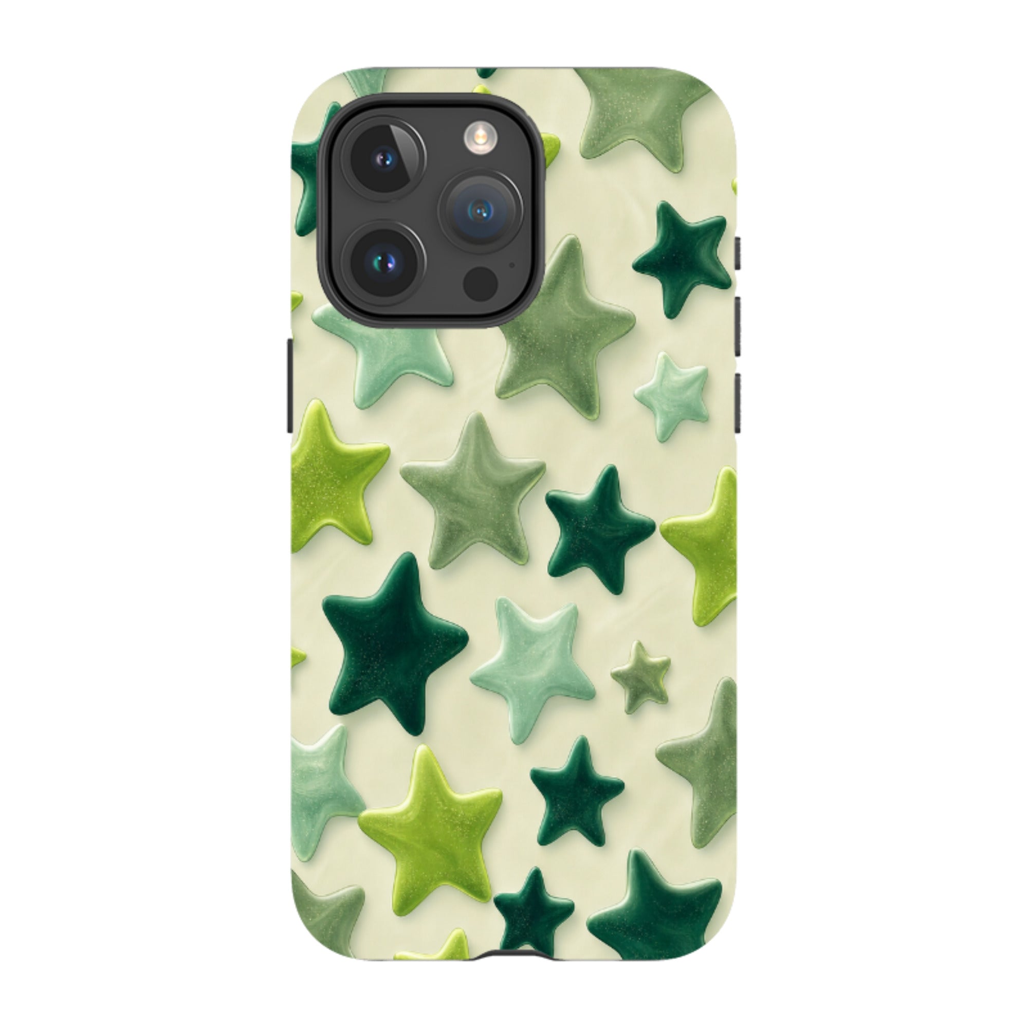 iPhone Tough Case - Sage Green Star