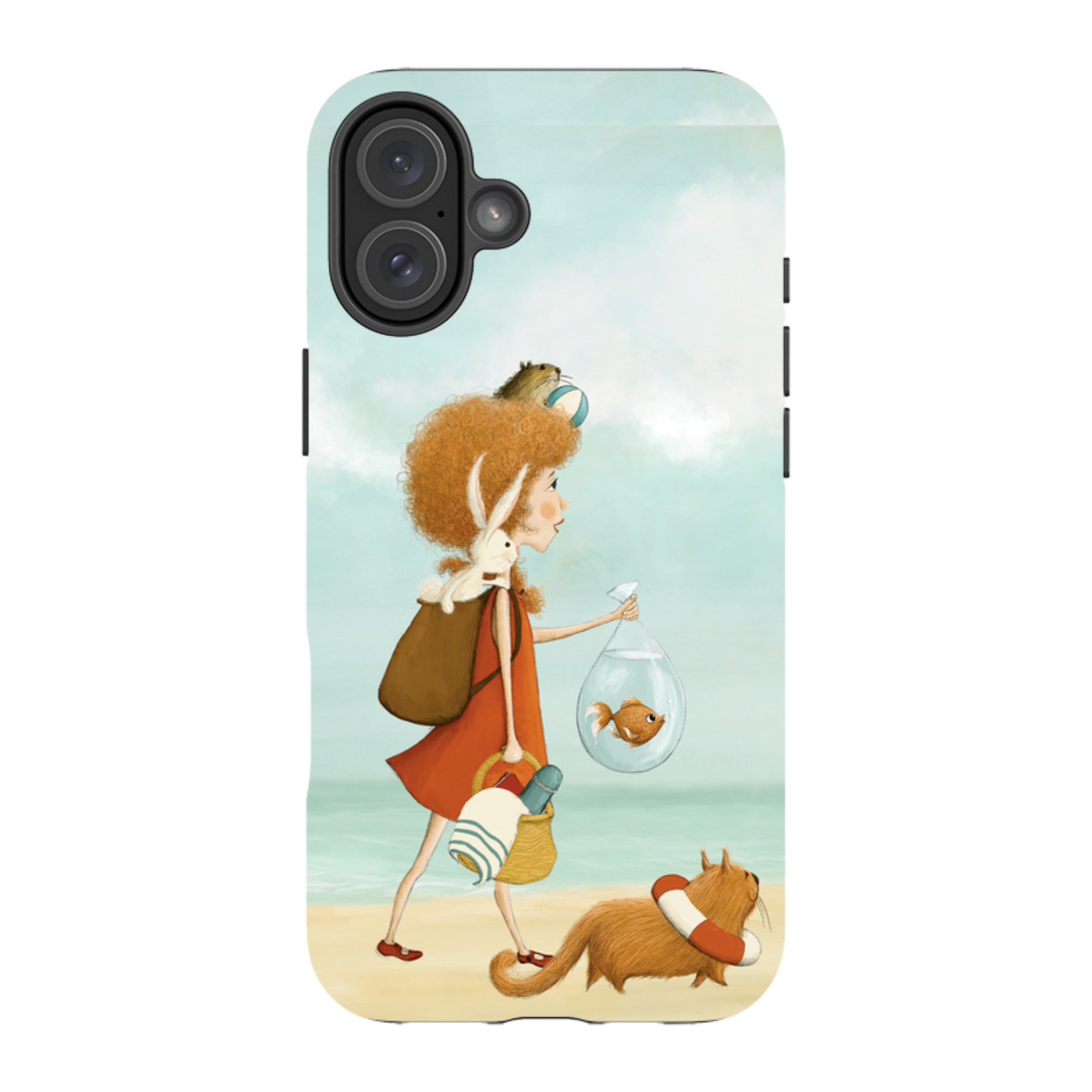 iPhone Tough Case - On Vacation By Maja Lindberg