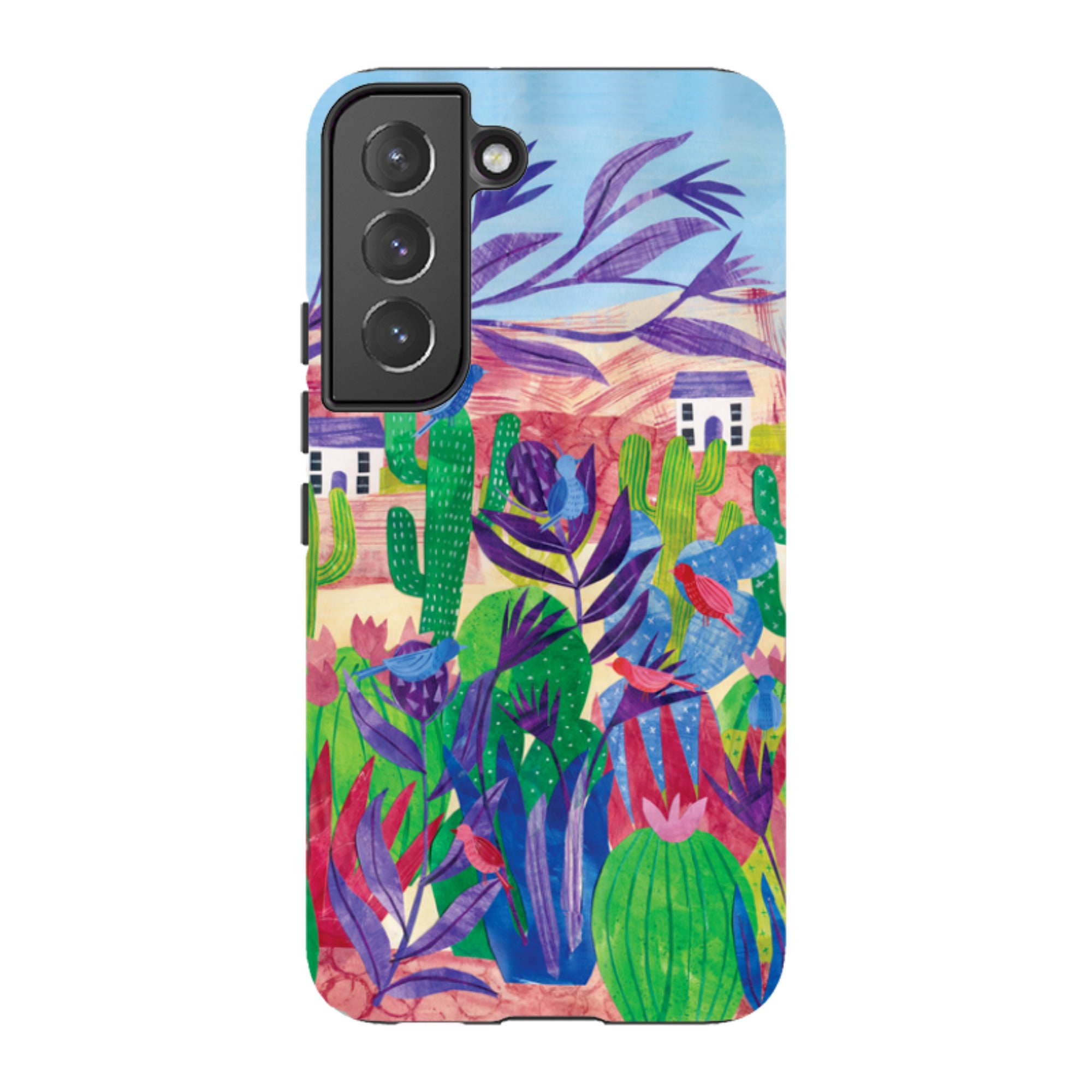 Samsung Tough Case - Desert Cactus By Tracey English