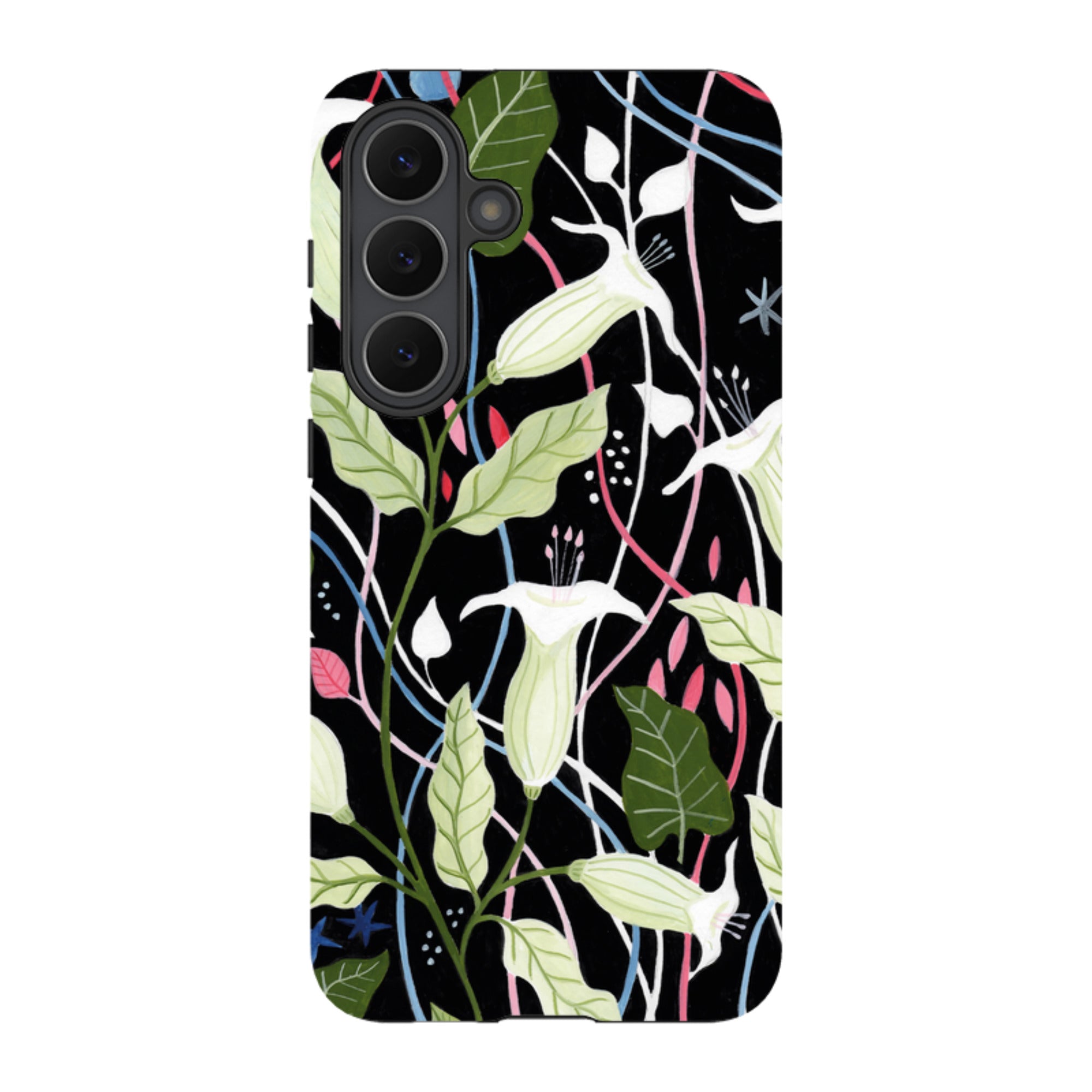 Samsung Tough Case - Trumpet Flowers By Bex Parkin